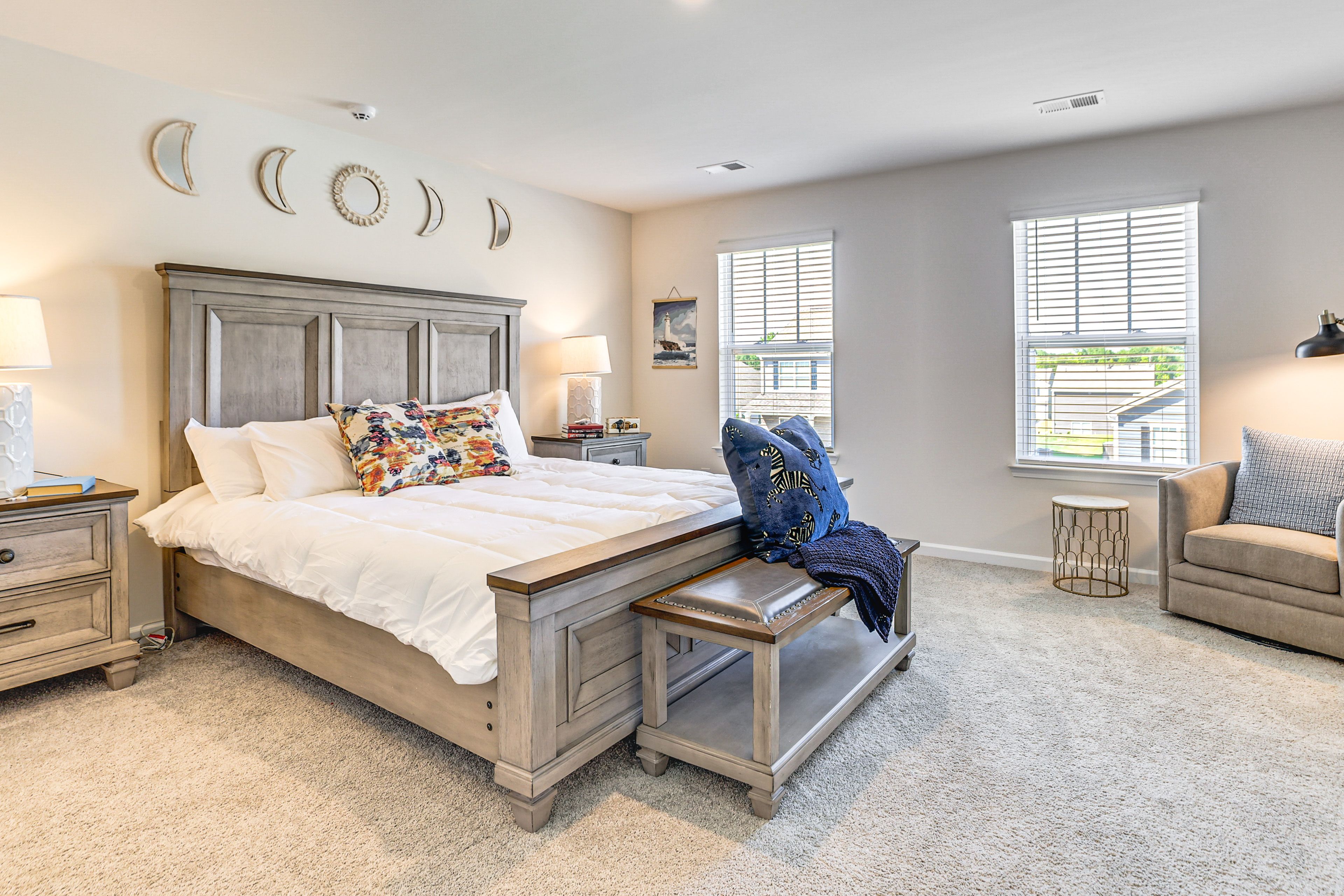 Bedroom 1 | King Bed | Linens Provided | 2nd Floor
