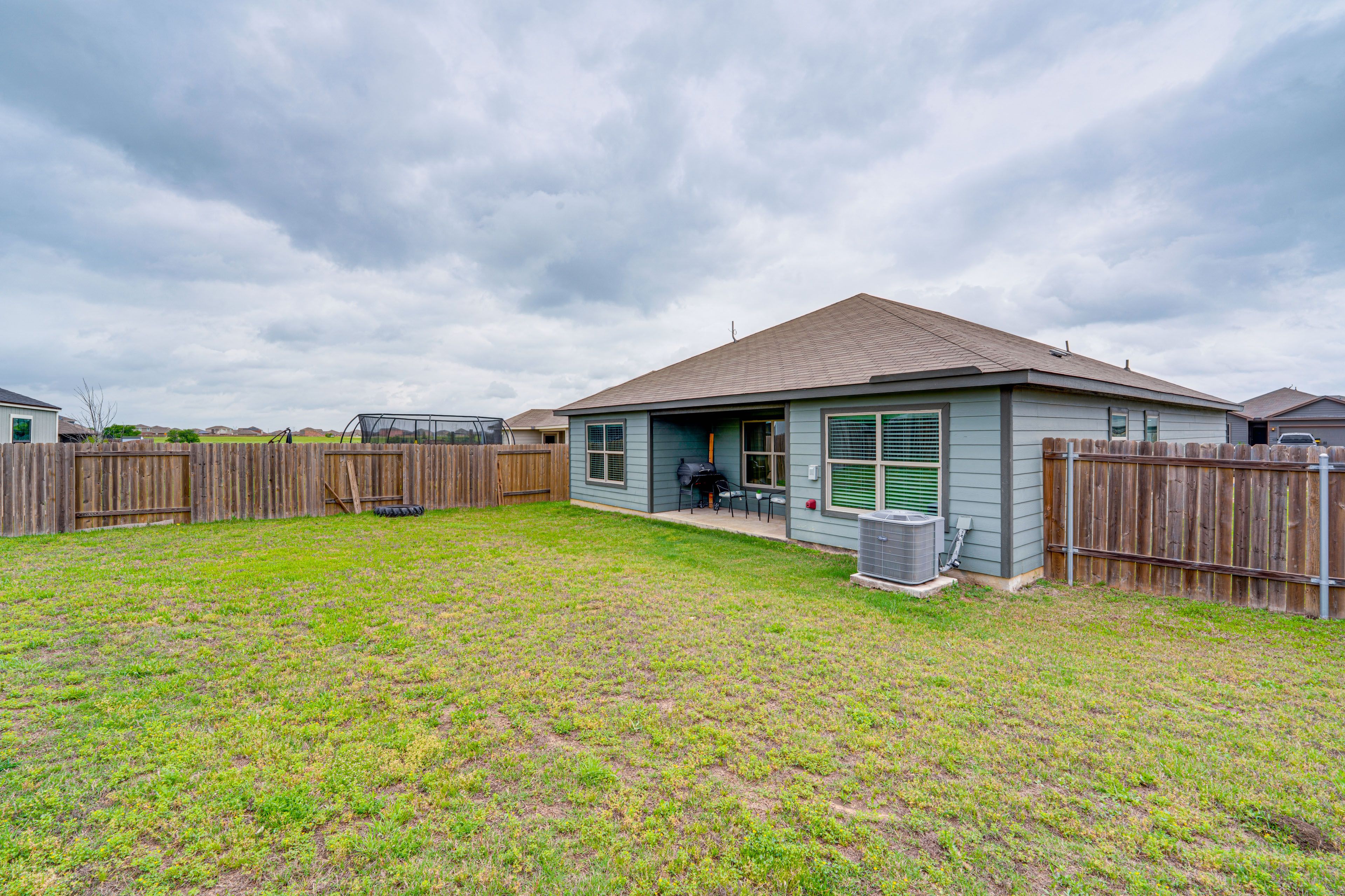 House Exterior | Fenced Backyard