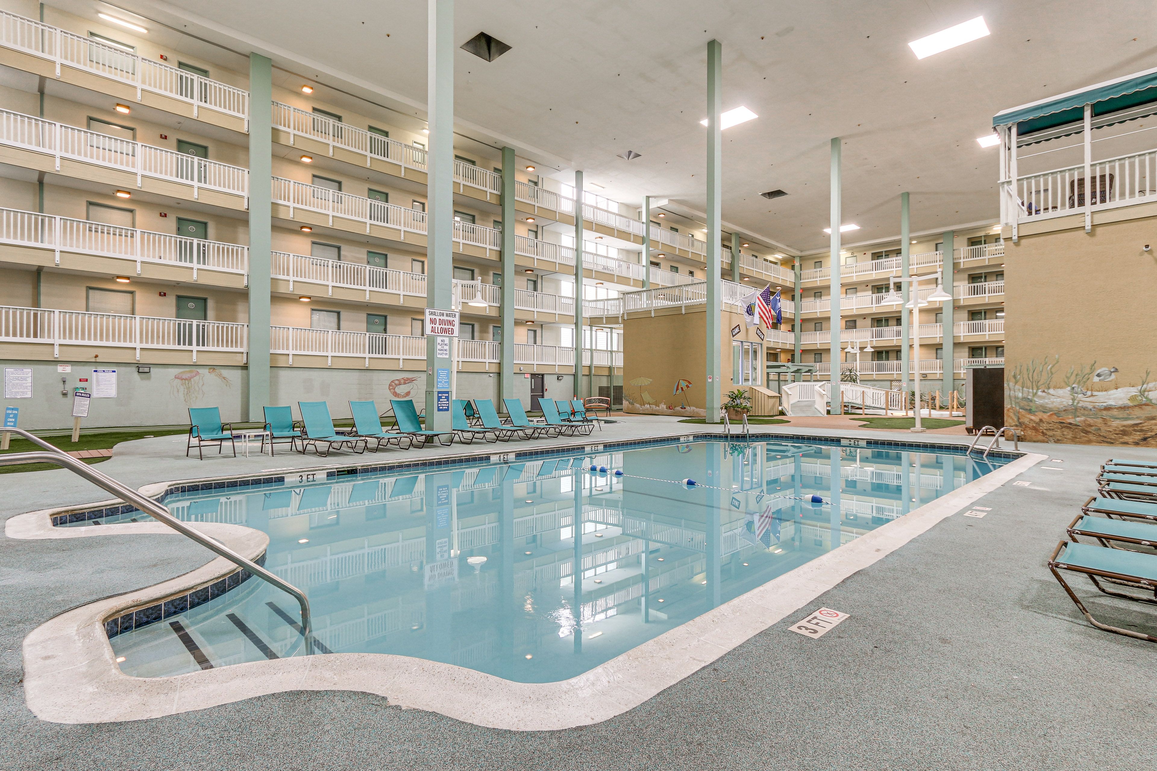 Indoor Pool & Hot Tub