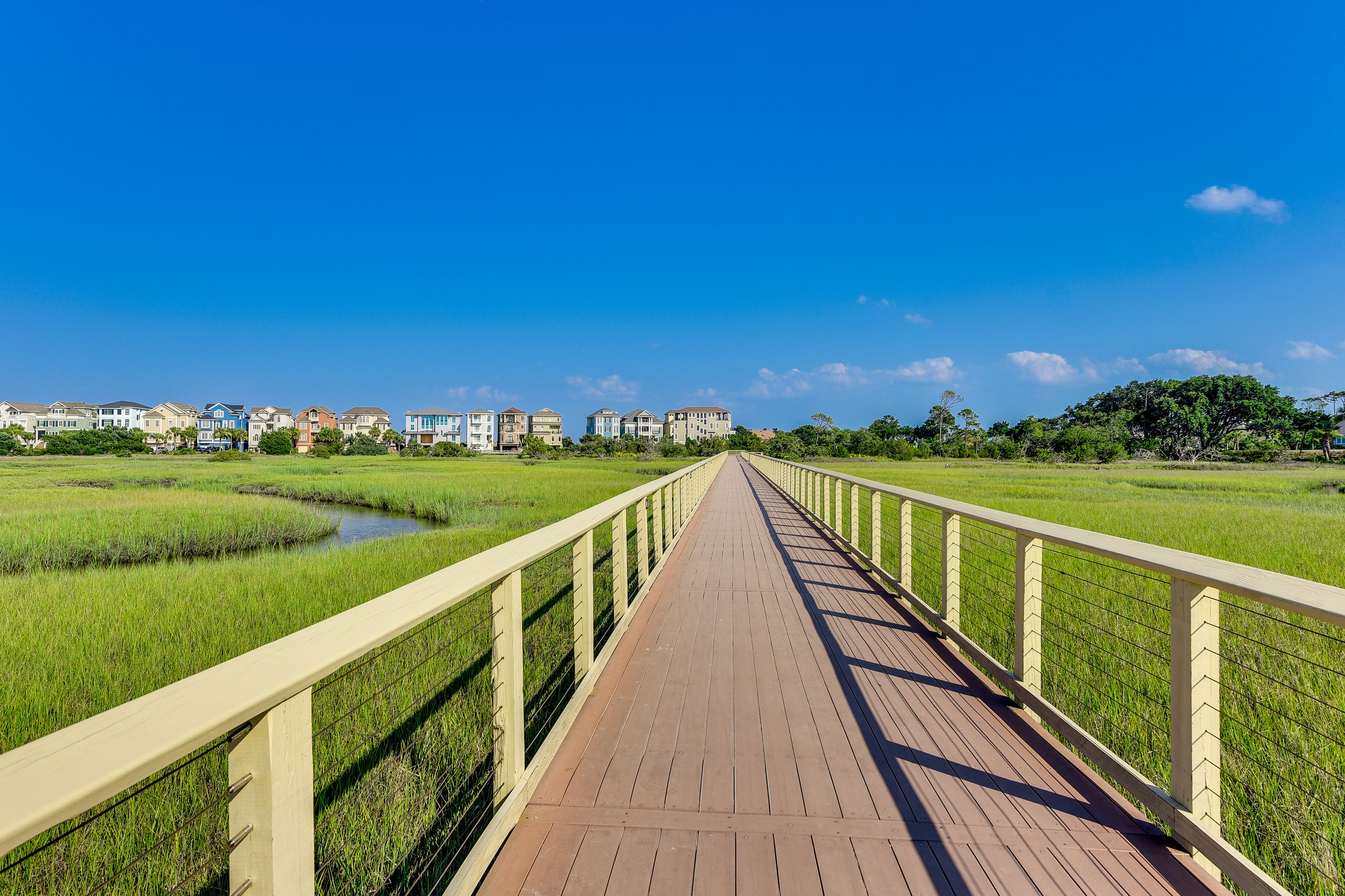 Boardwalk to Beach Access | Shuttle Also Available