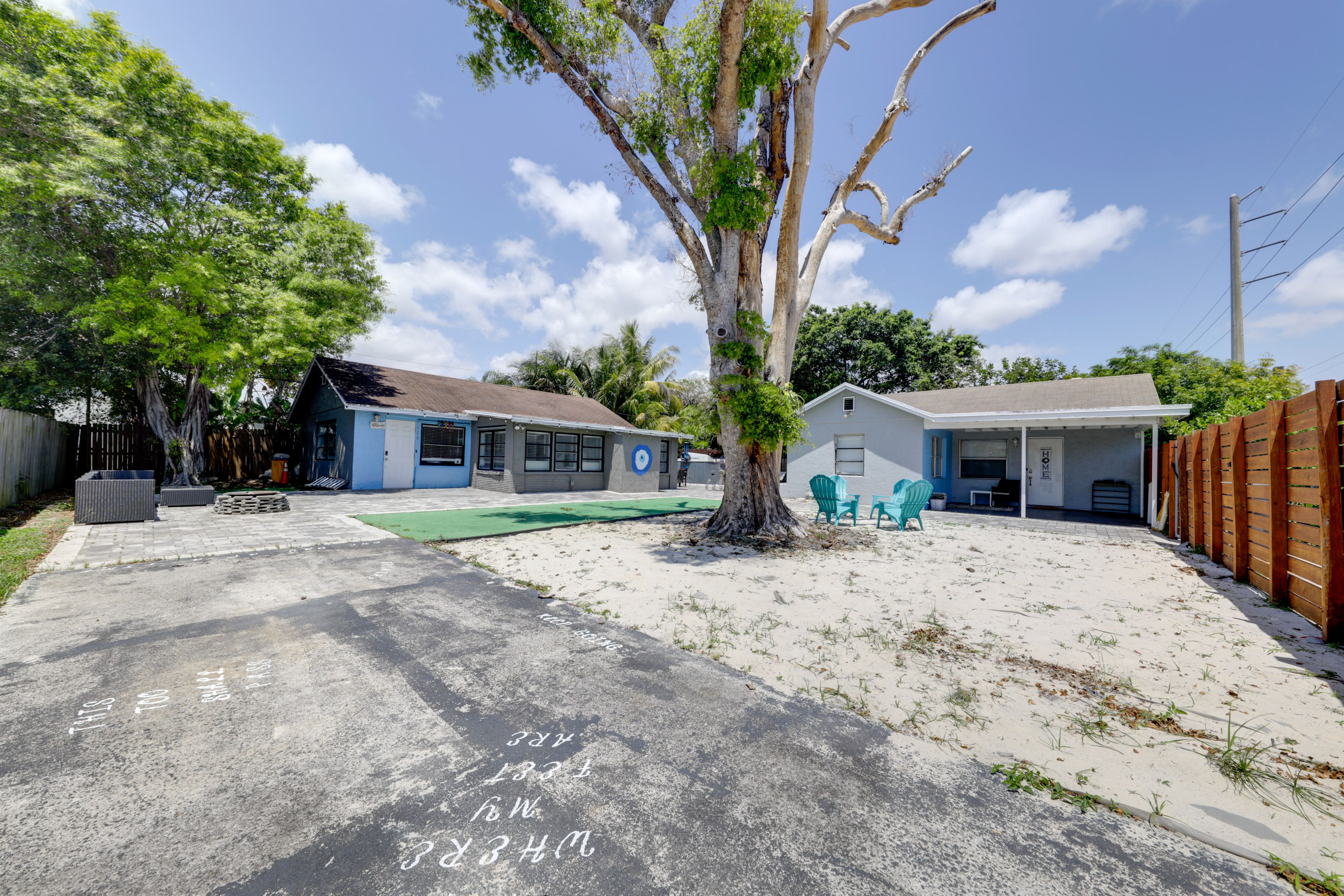 Property Exterior | 2 Houses | Fenced-In Patio/Yard