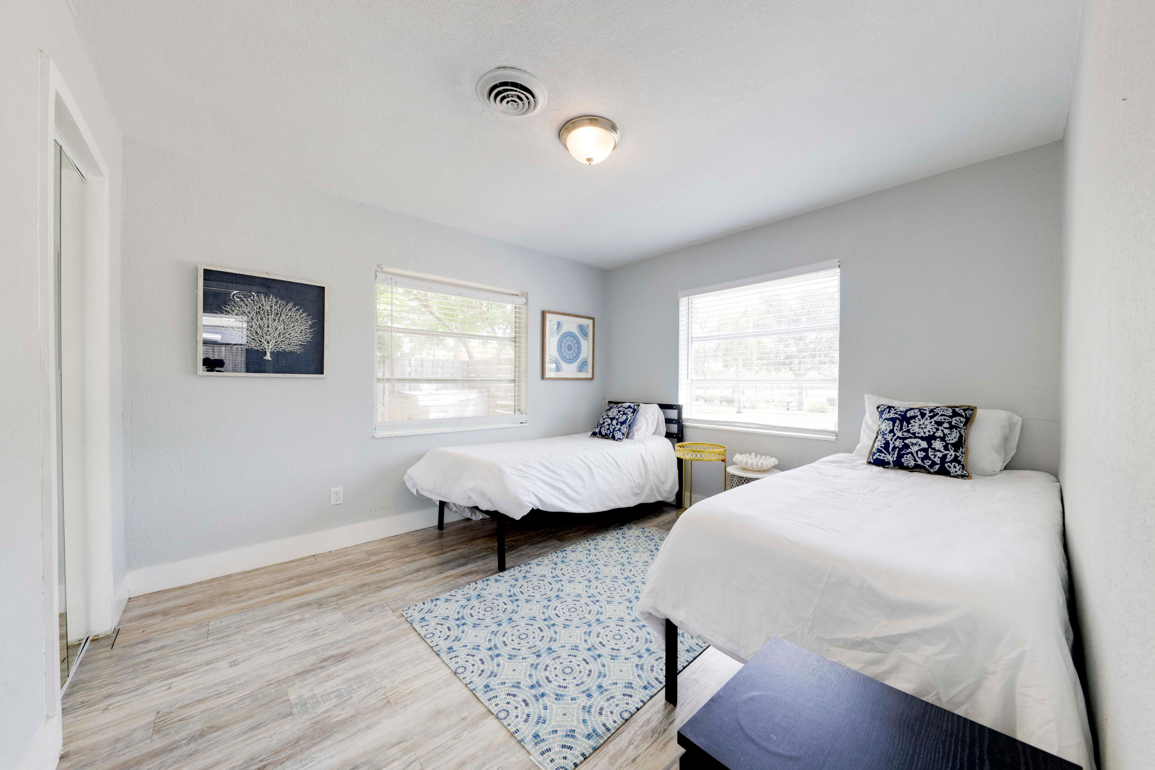Bedroom 2 | House 1 | 2 Twin Beds