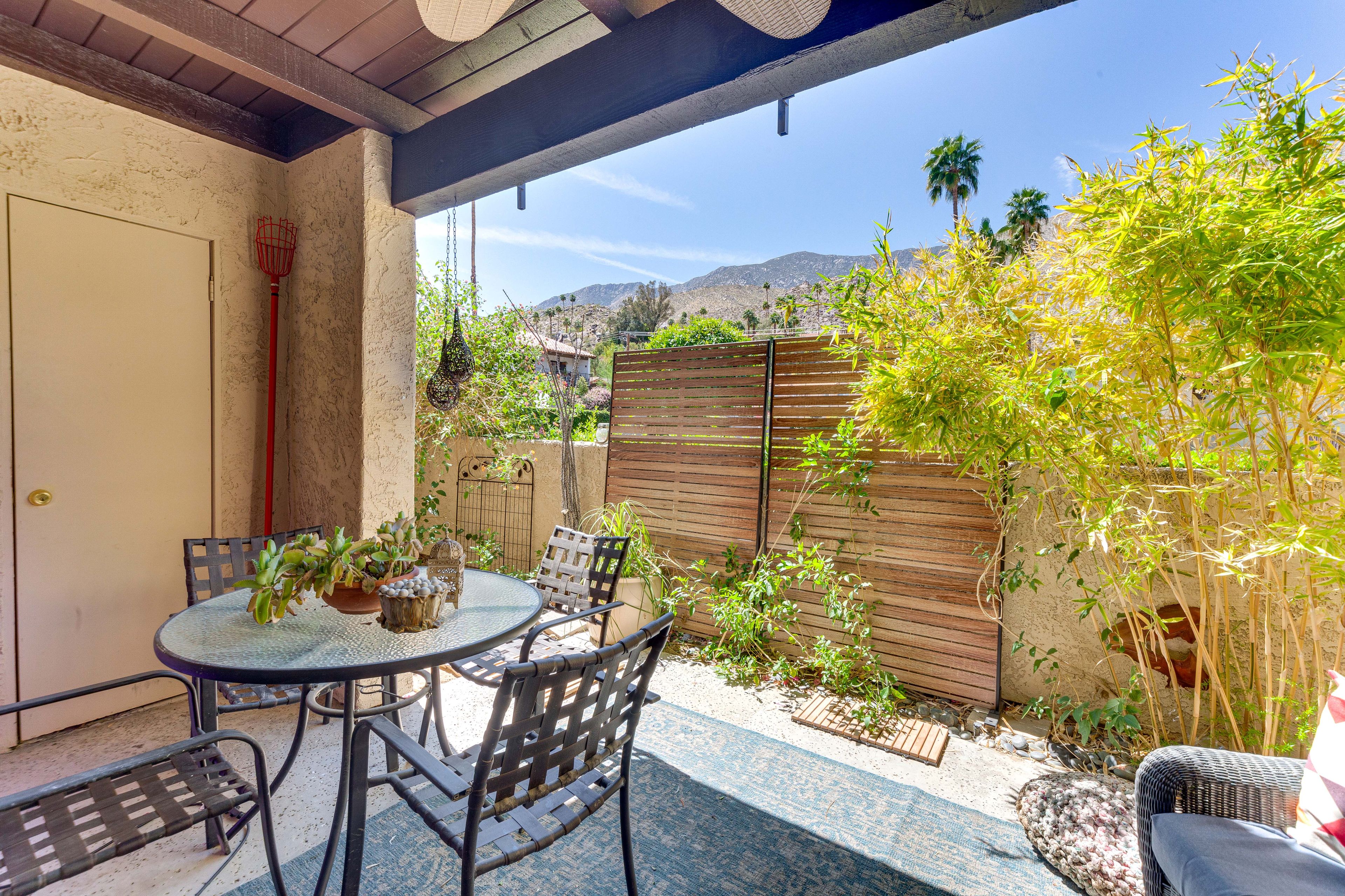 Private Patio | Stunning Mountain Views
