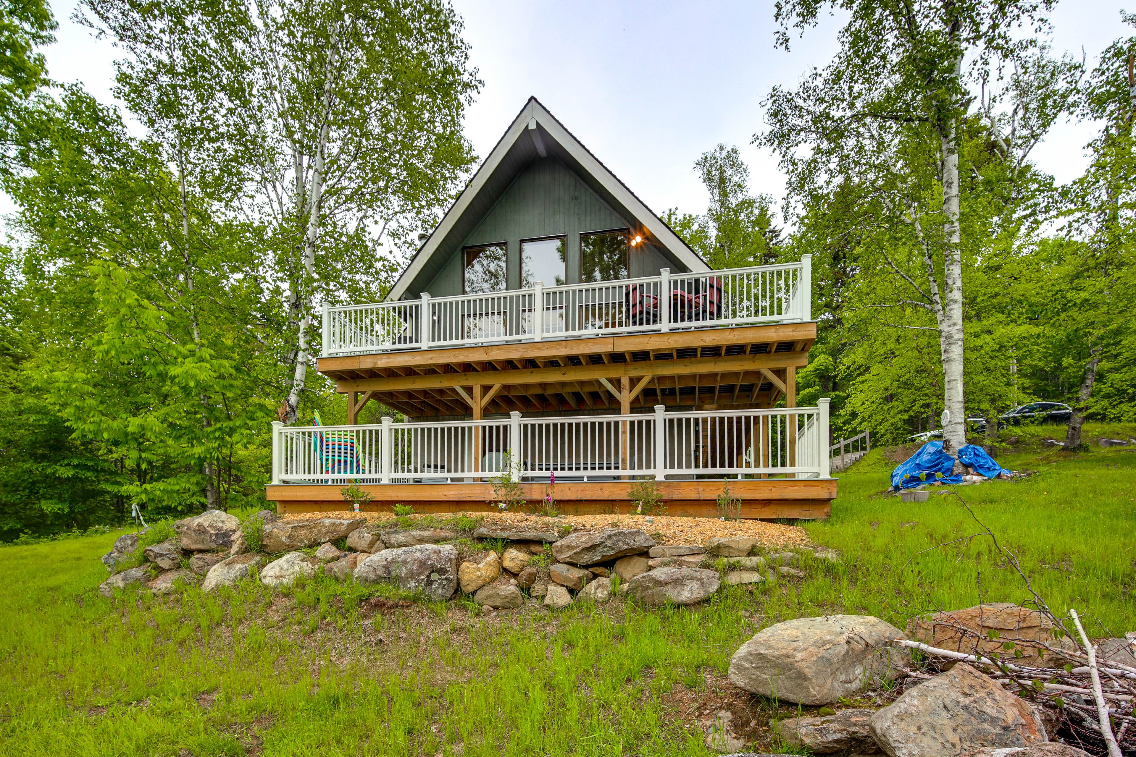 Andover Vacation Rental | 4BR | 3BA | 5 Steps to Enter | 2,027 Sq Ft