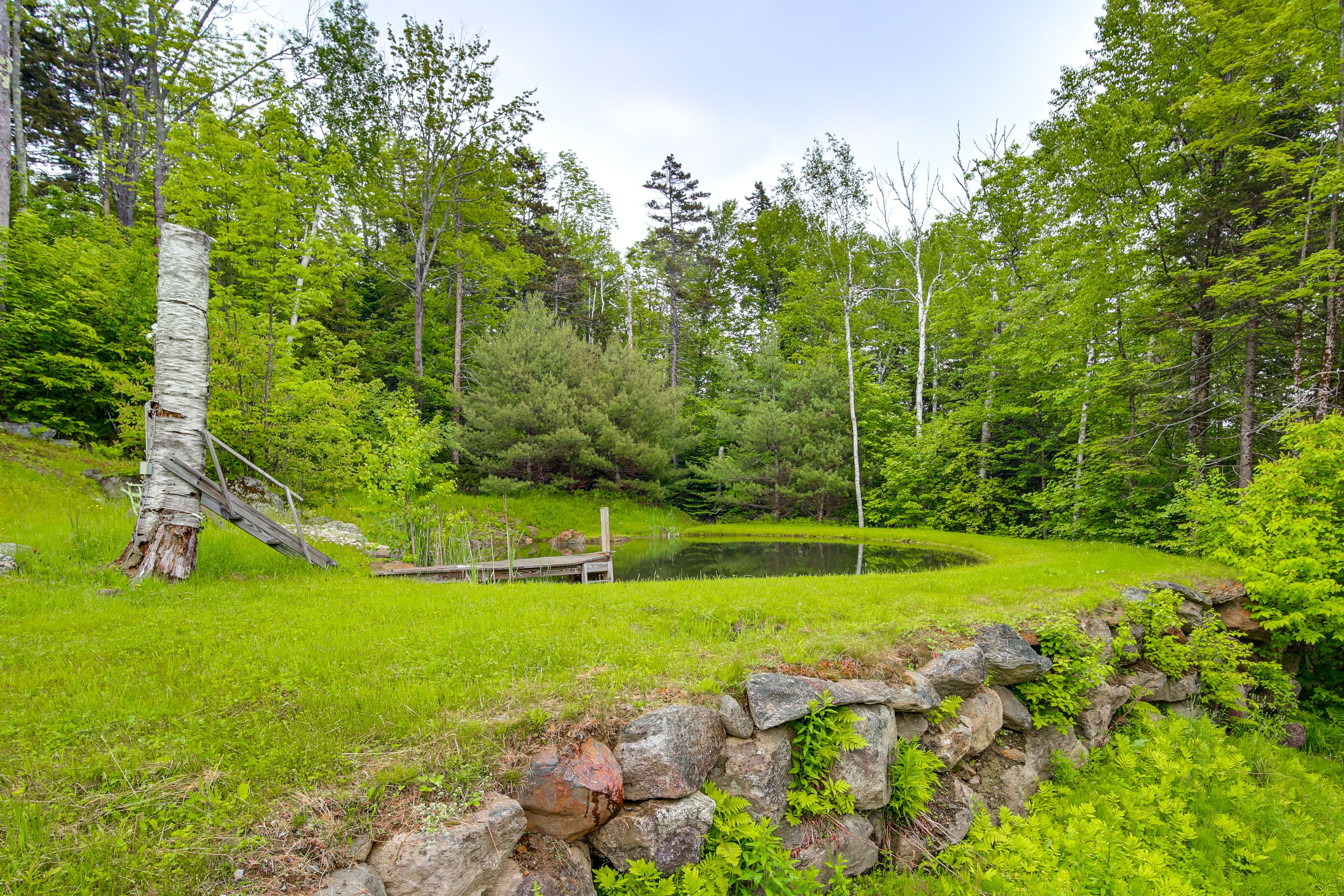Private Yard | Pond On-Site