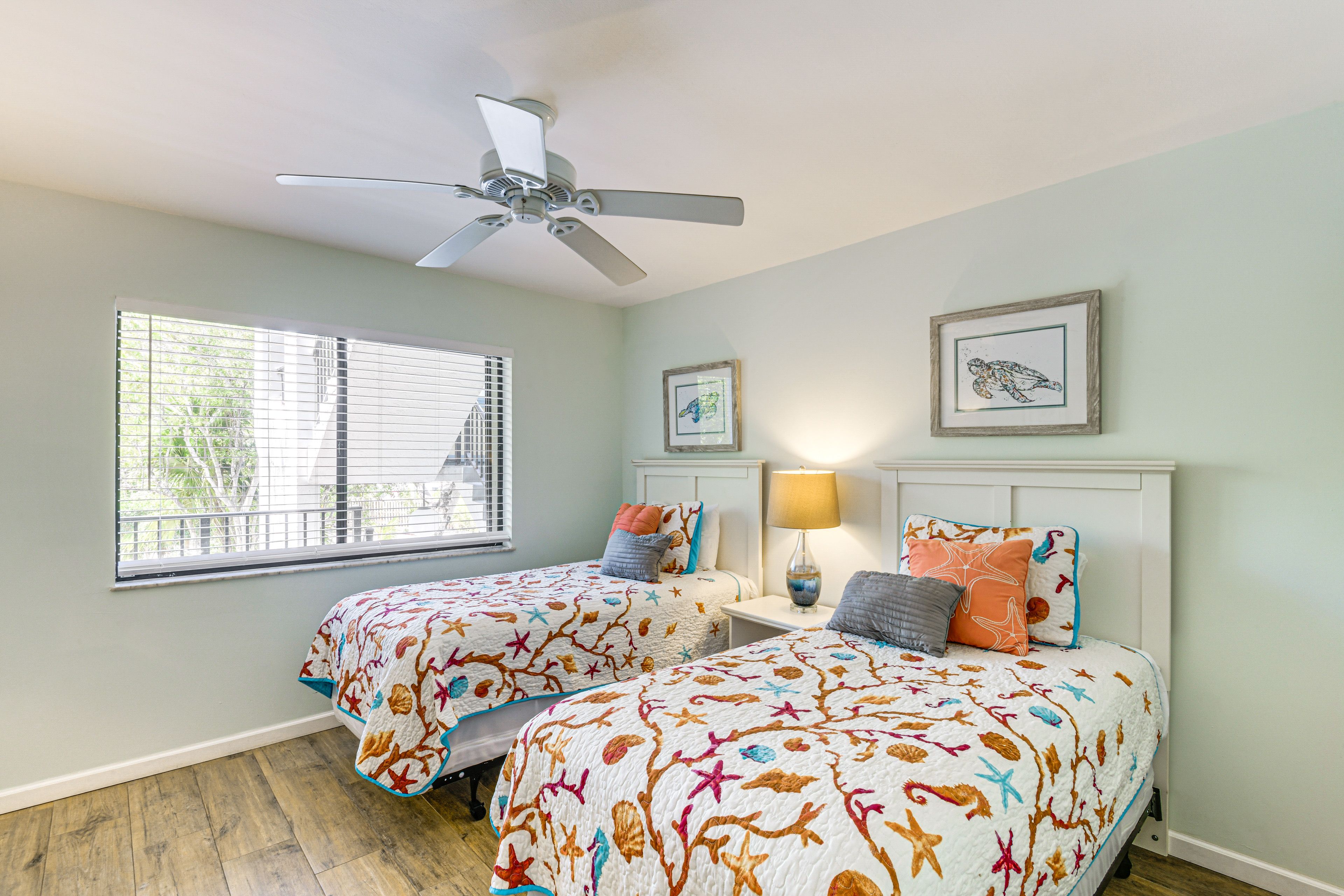 Bedroom 2 | 2 Twin Beds | Linens Provided