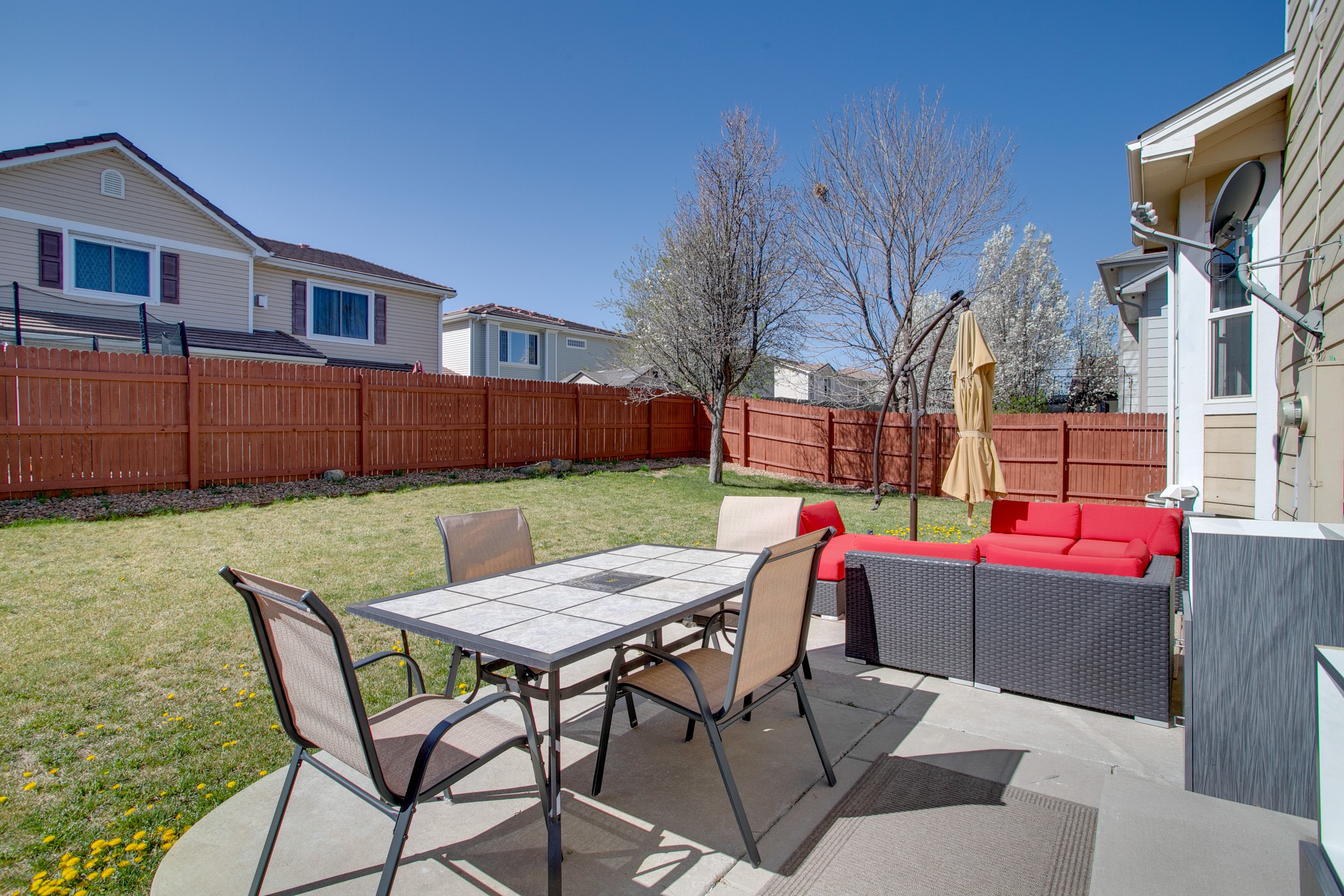 Fenced-In Yard | Gas Grill | Covered Porch