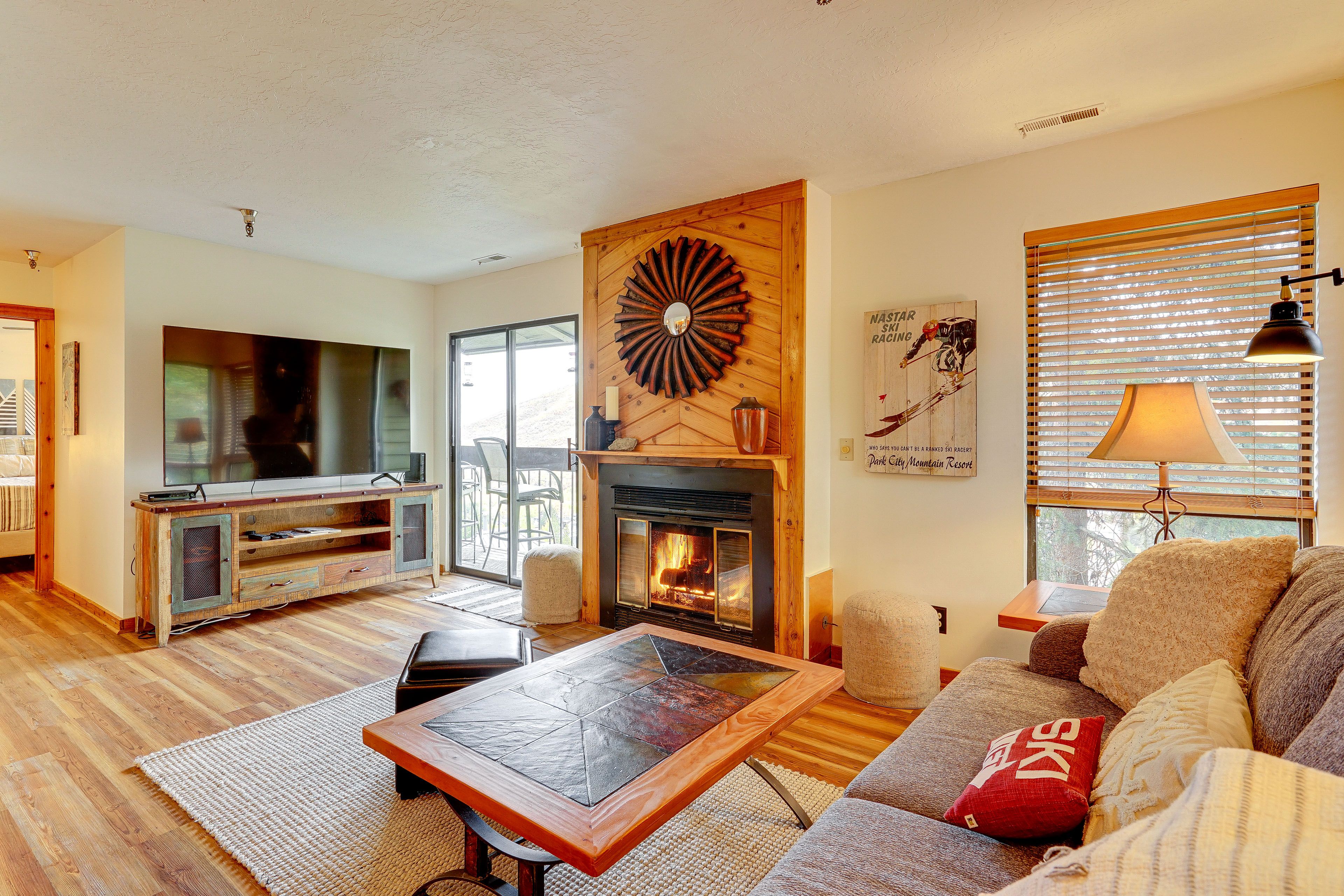 Park City Vacation Rental | 2BR | 2BA | Stairs Required | 983 Sq Ft