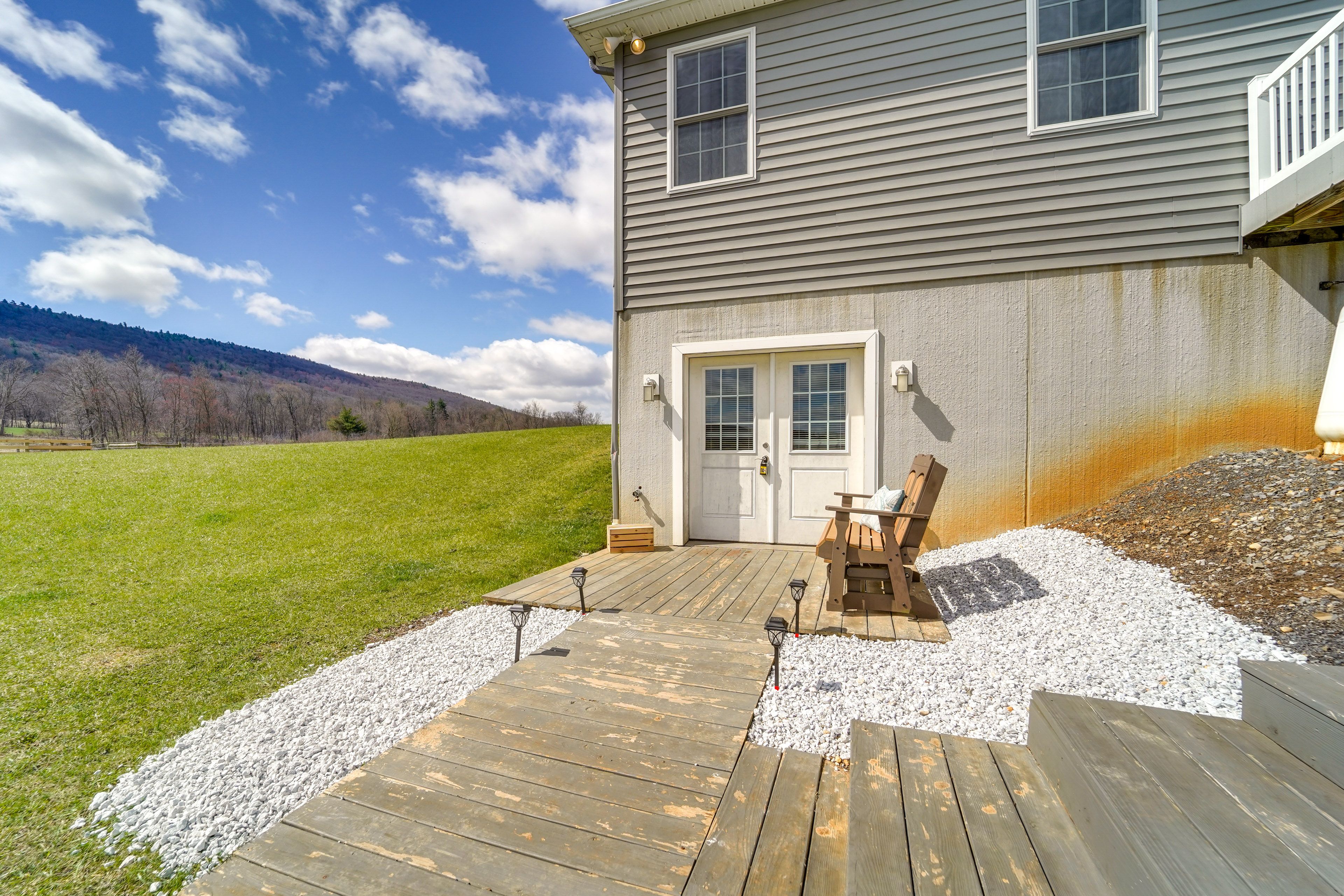 Large Yard | Gas Grill | Mountain Views