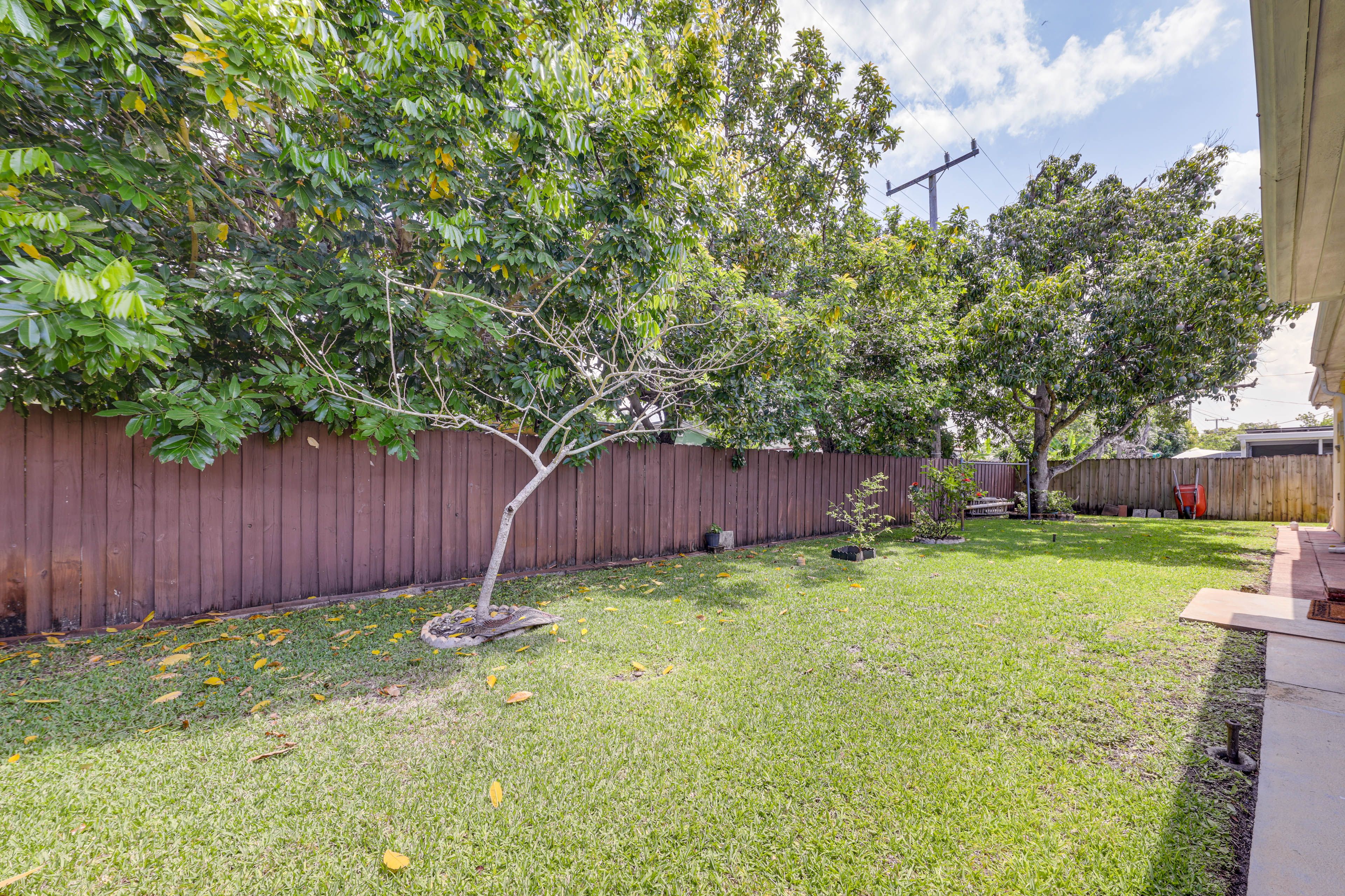 Fenced Yard