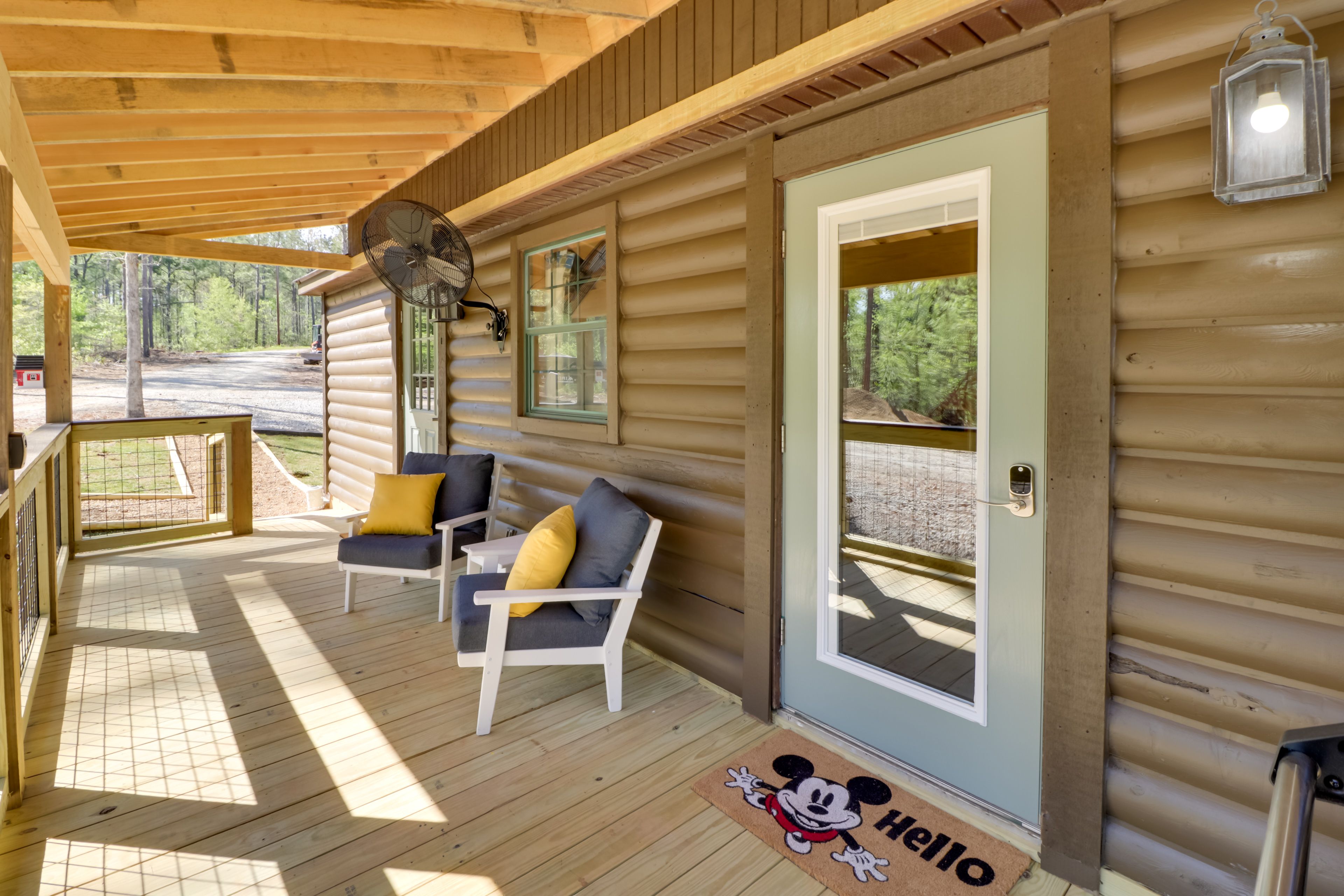Furnished Porch | Gas Grill | Single-Story Cabin