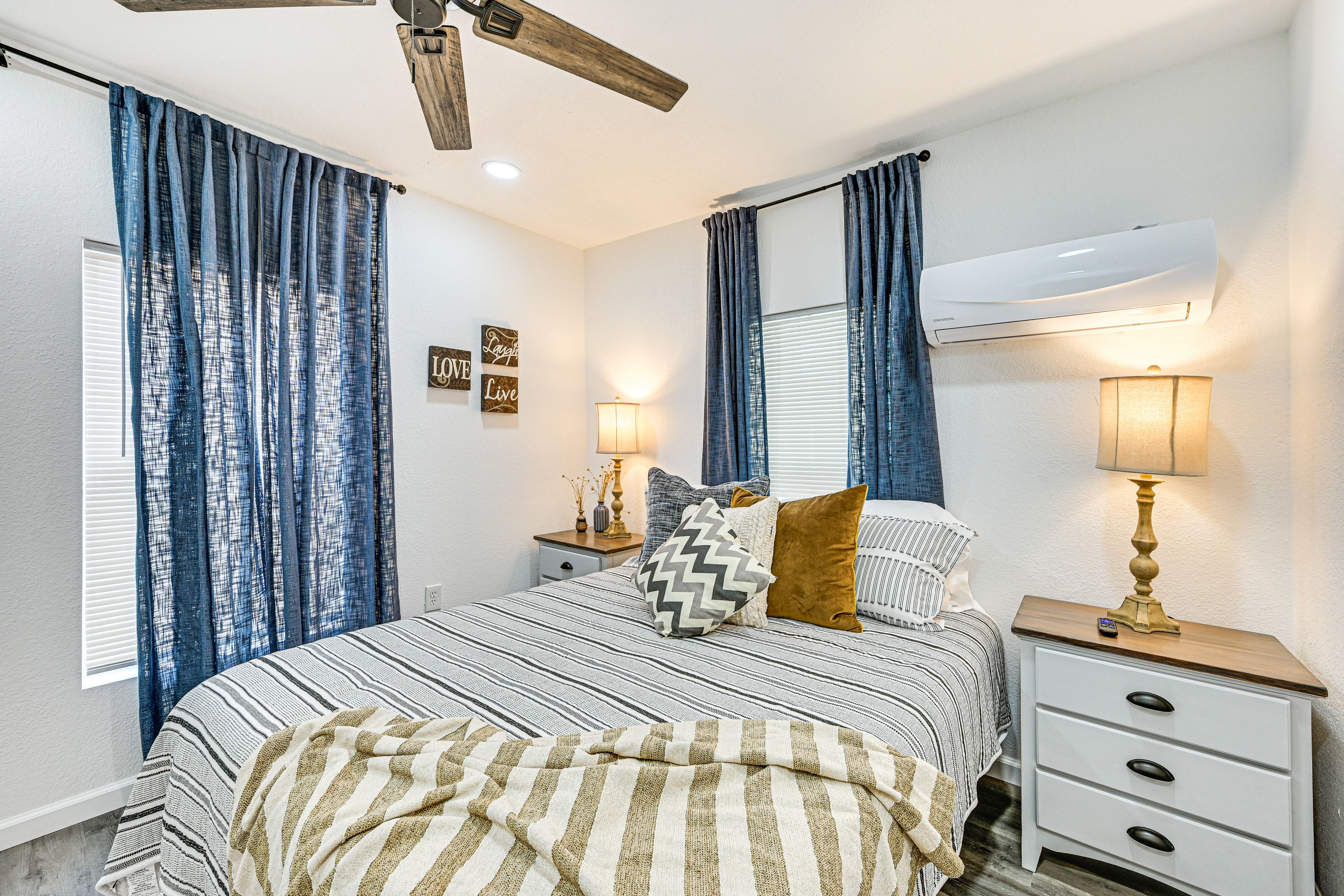 Bedroom 1 | Queen Bed | Linens Provided | Smart TV