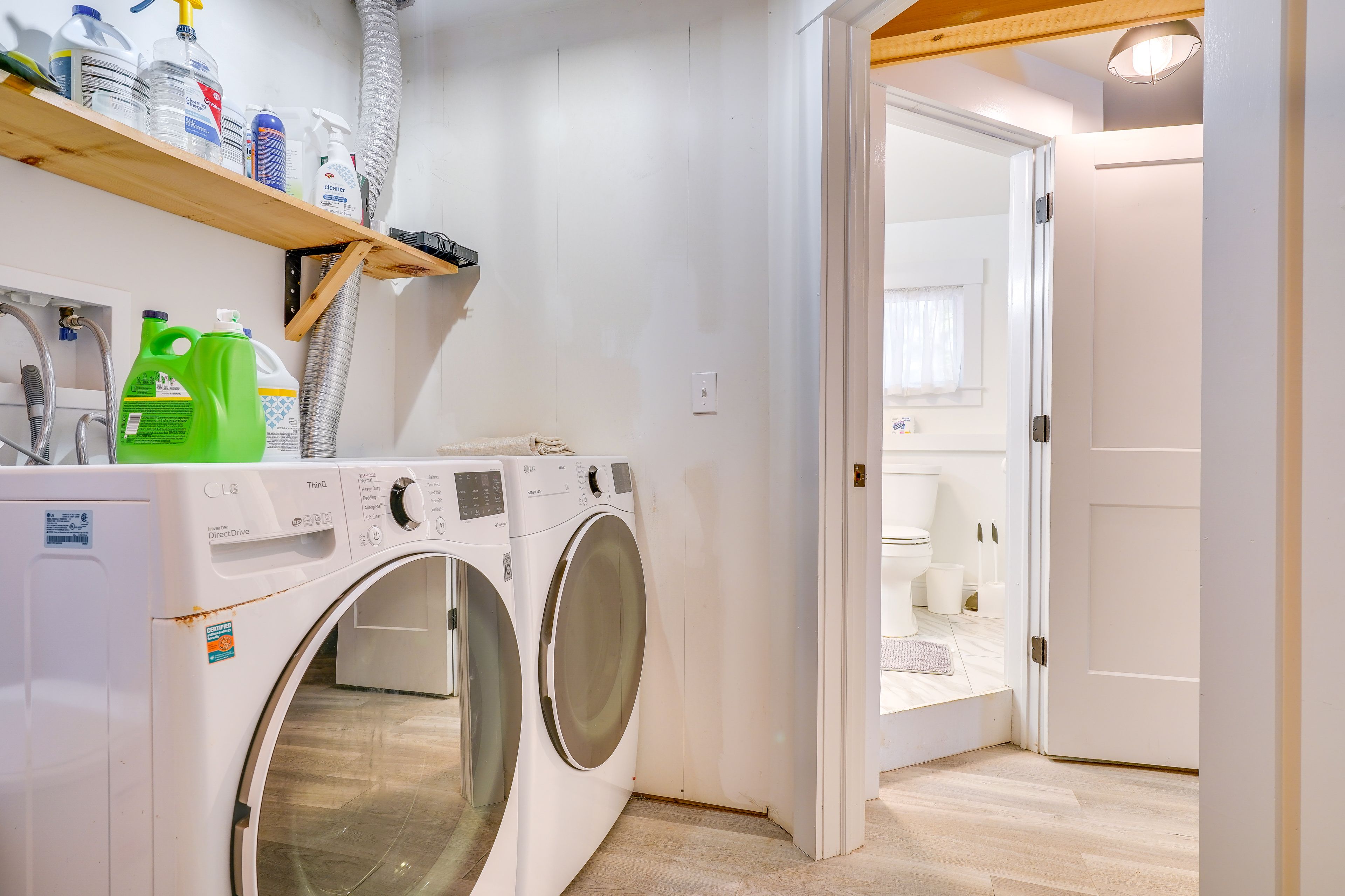 Laundry Closet | Lower Floor