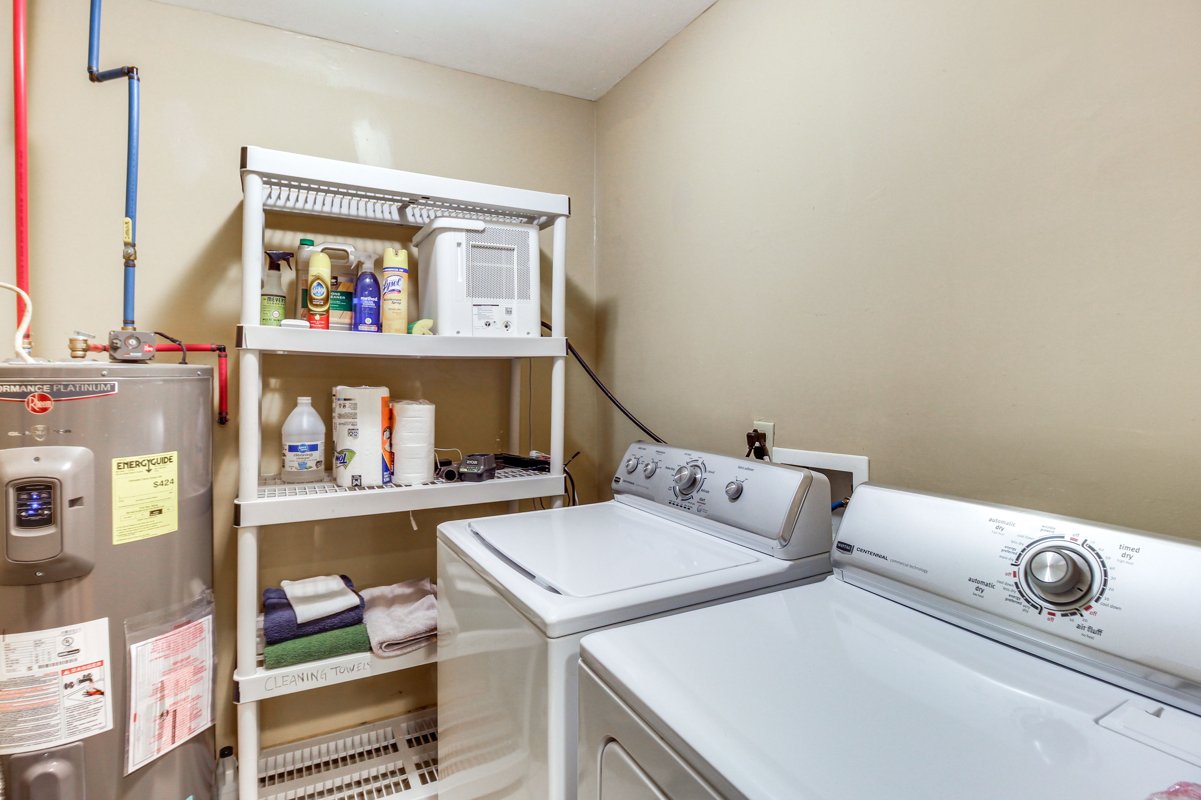 Laundry Room | Detergent | Iron & Board | Basement