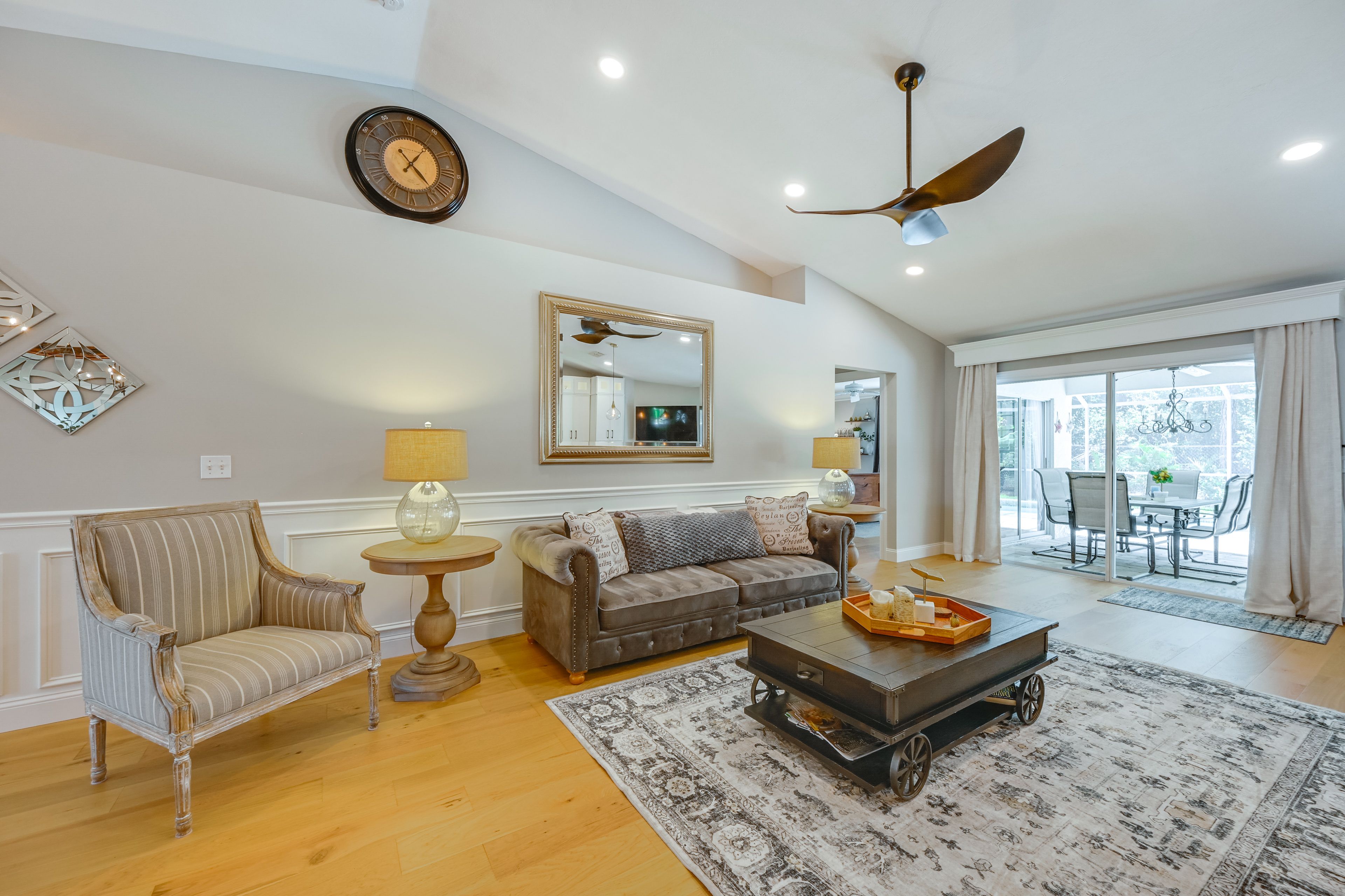 Living Area | Queen Sleeper Sofa