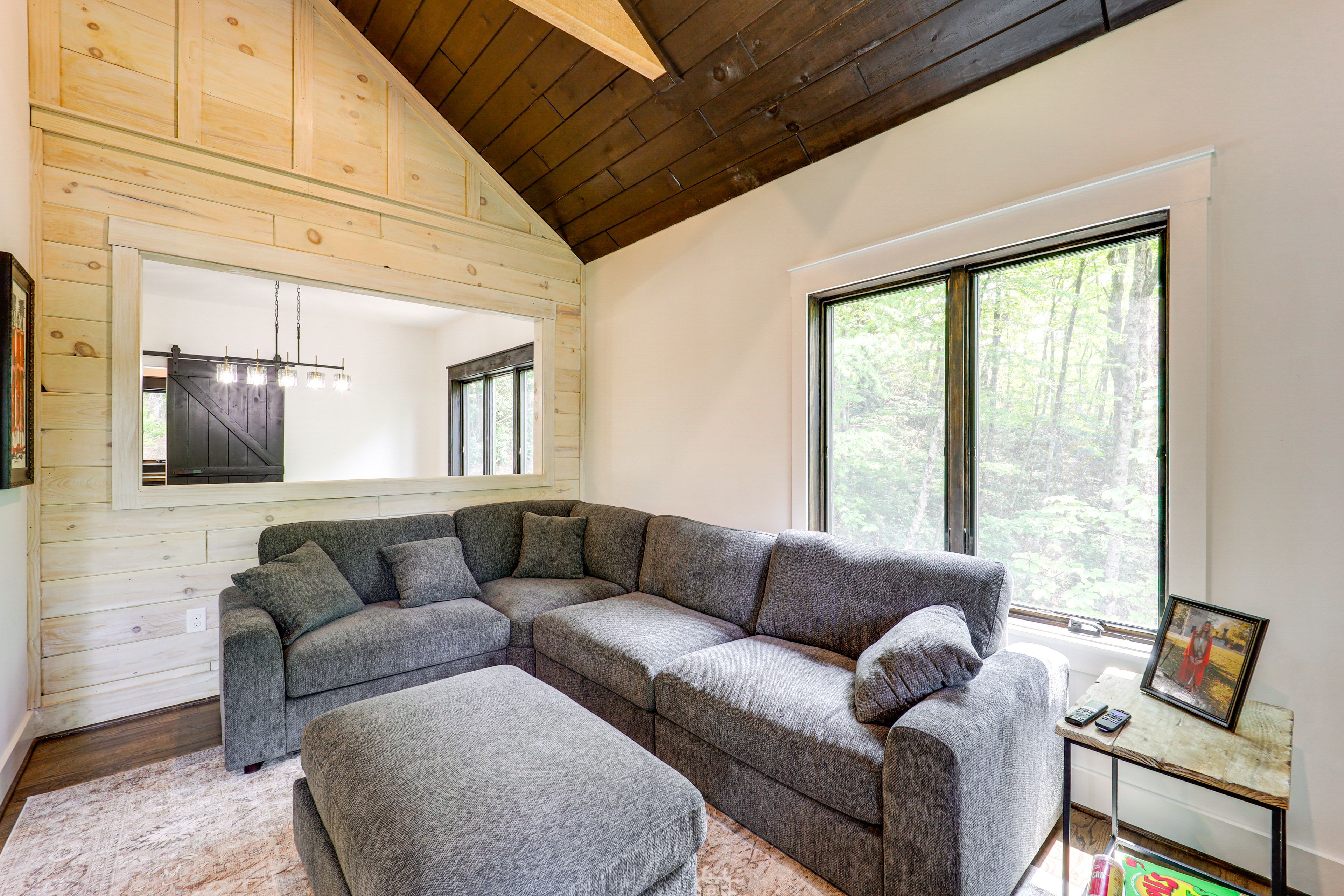 Living Room | Main Floor | Fireplace | Smart TV w/ Cable