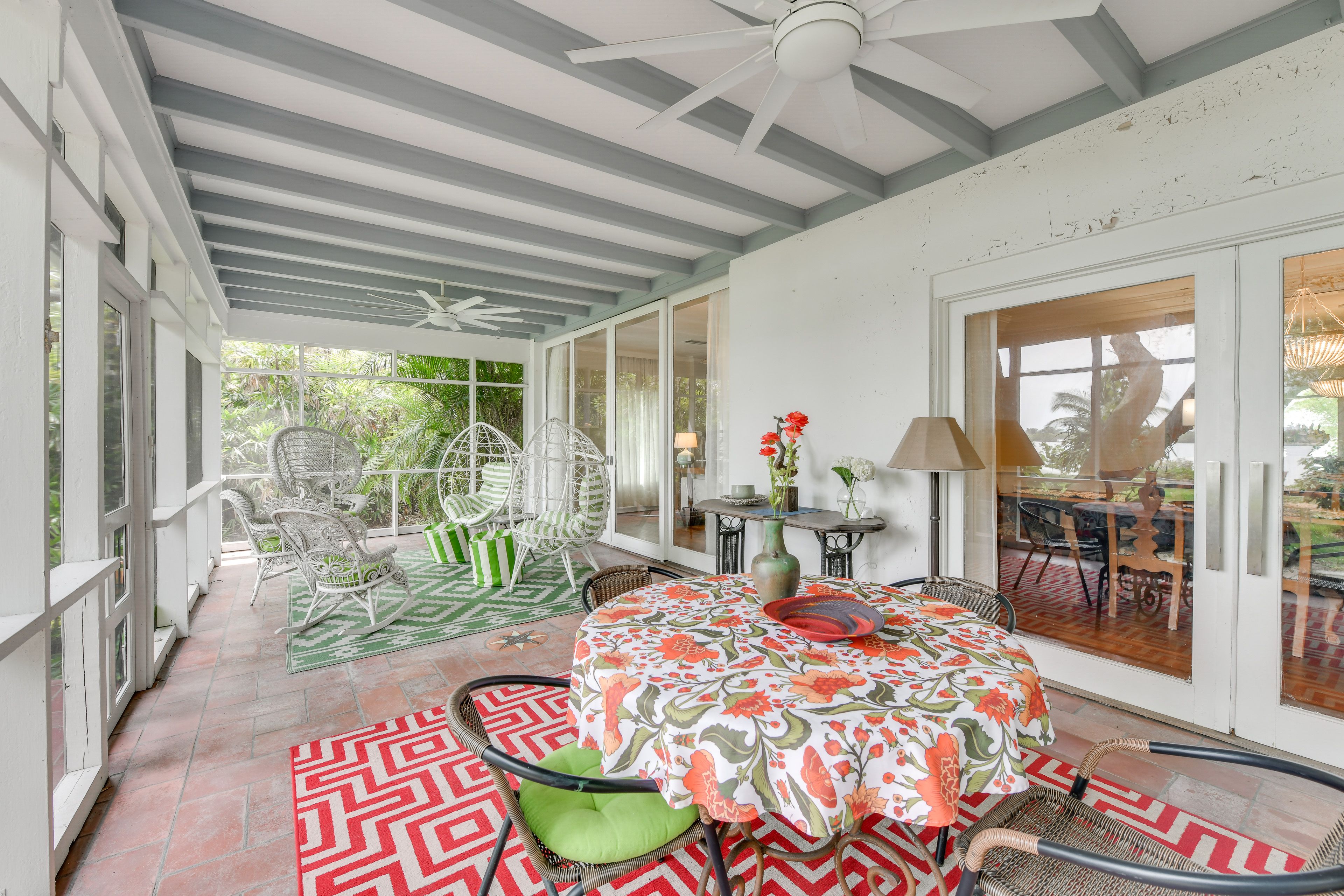 House Exterior | Screened Patio | Dining Area