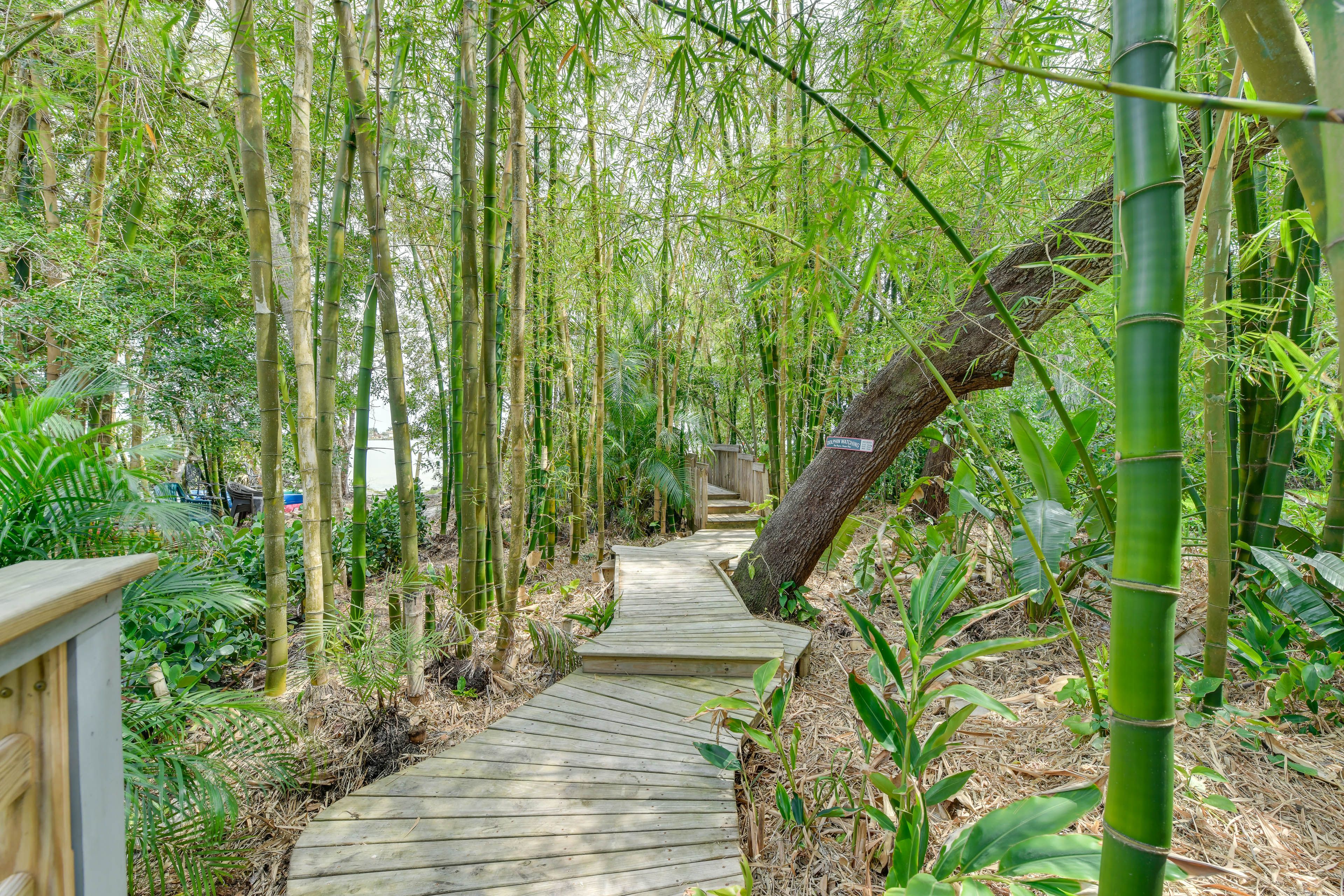 House Exterior | Walkway to Private Beach