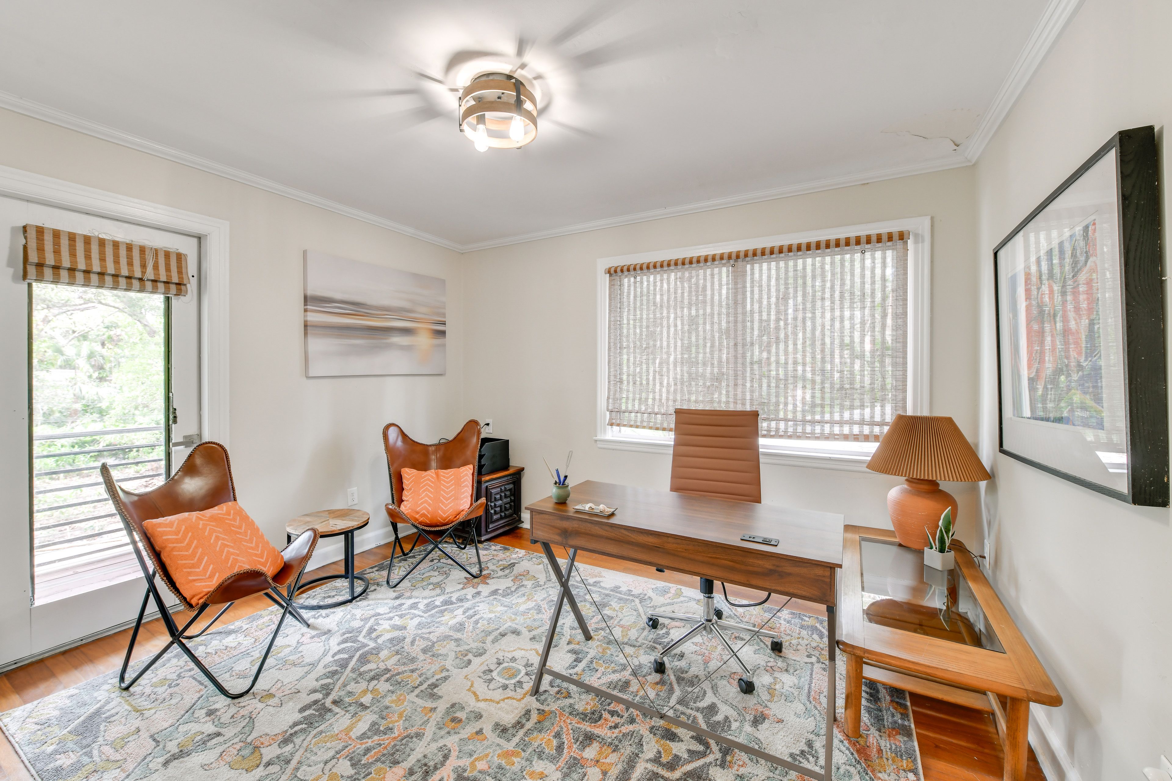 Office | Laptop Workspace | Free WiFi | Front Balcony Access | 2nd Floor