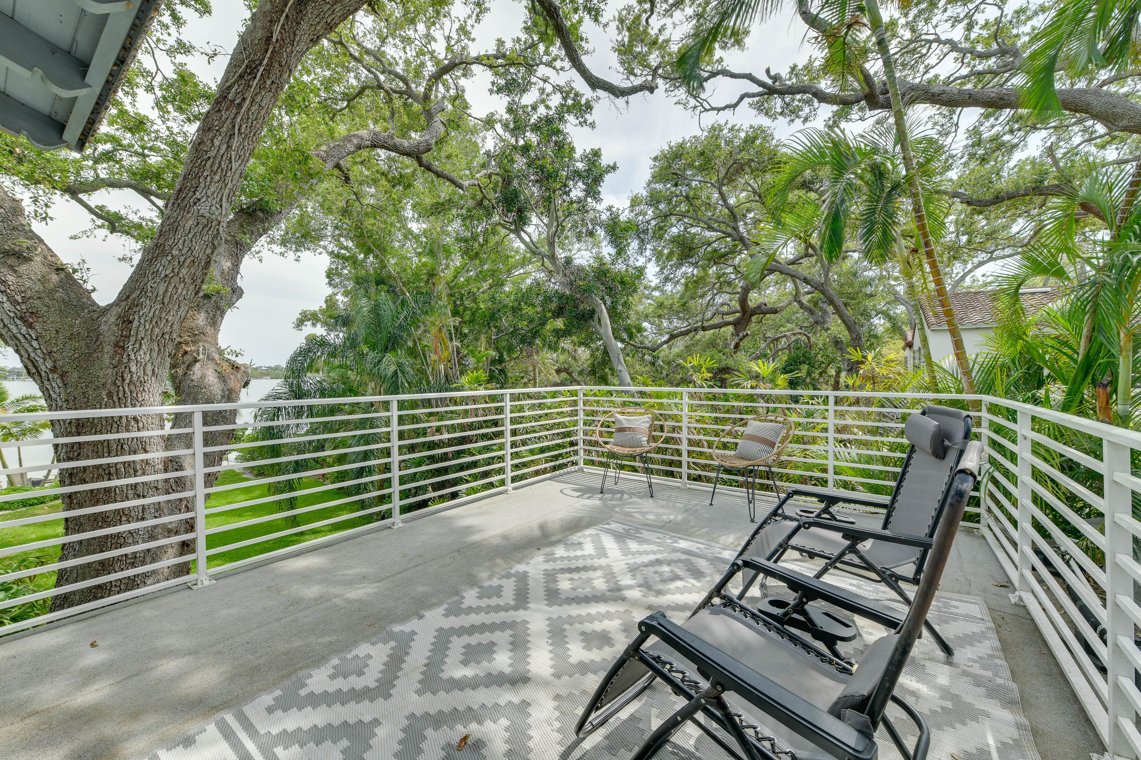 House Exterior | Back Balcony