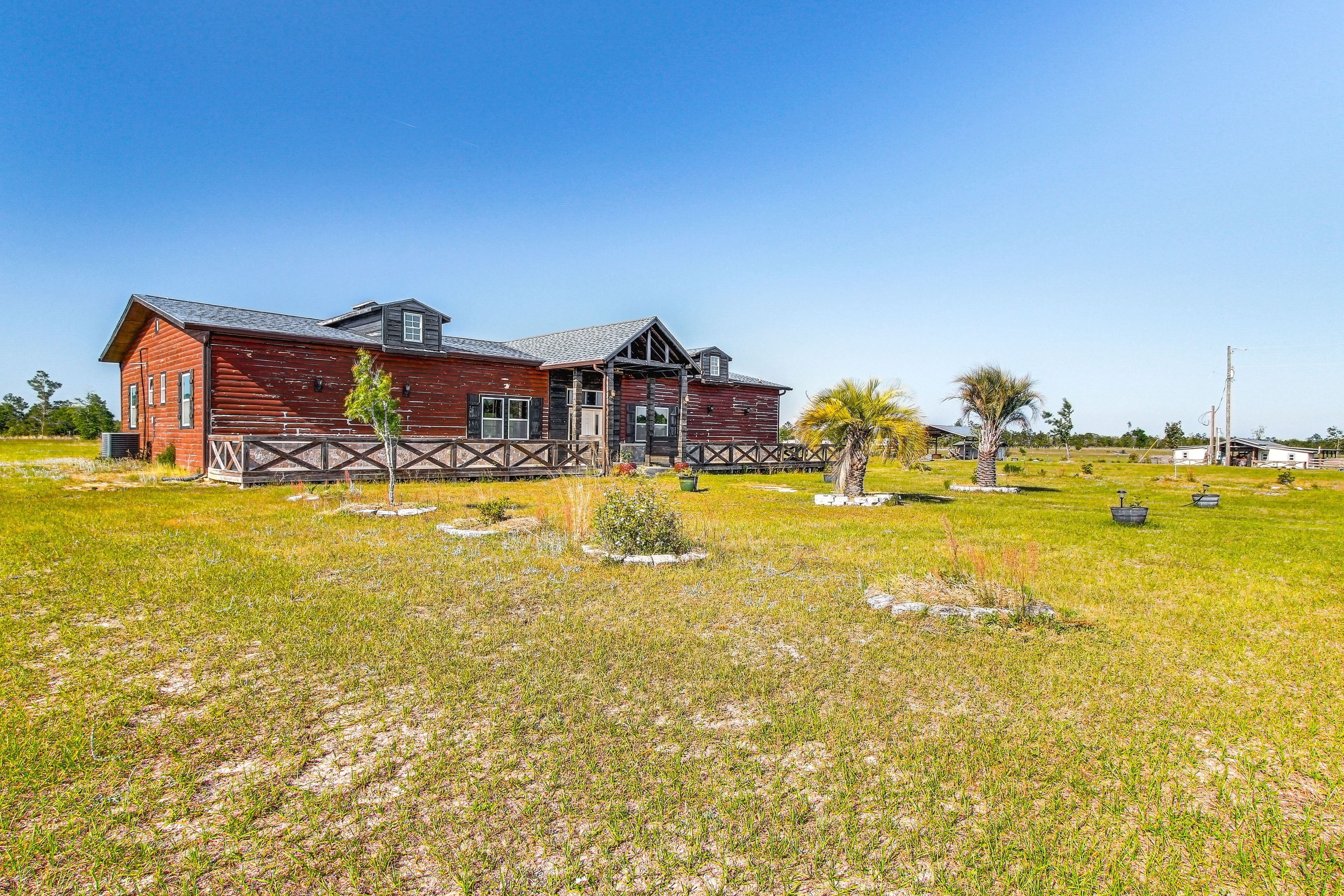 Cabin Exterior | Wraparound Deck | Fire Pit | Working Farm On-Site