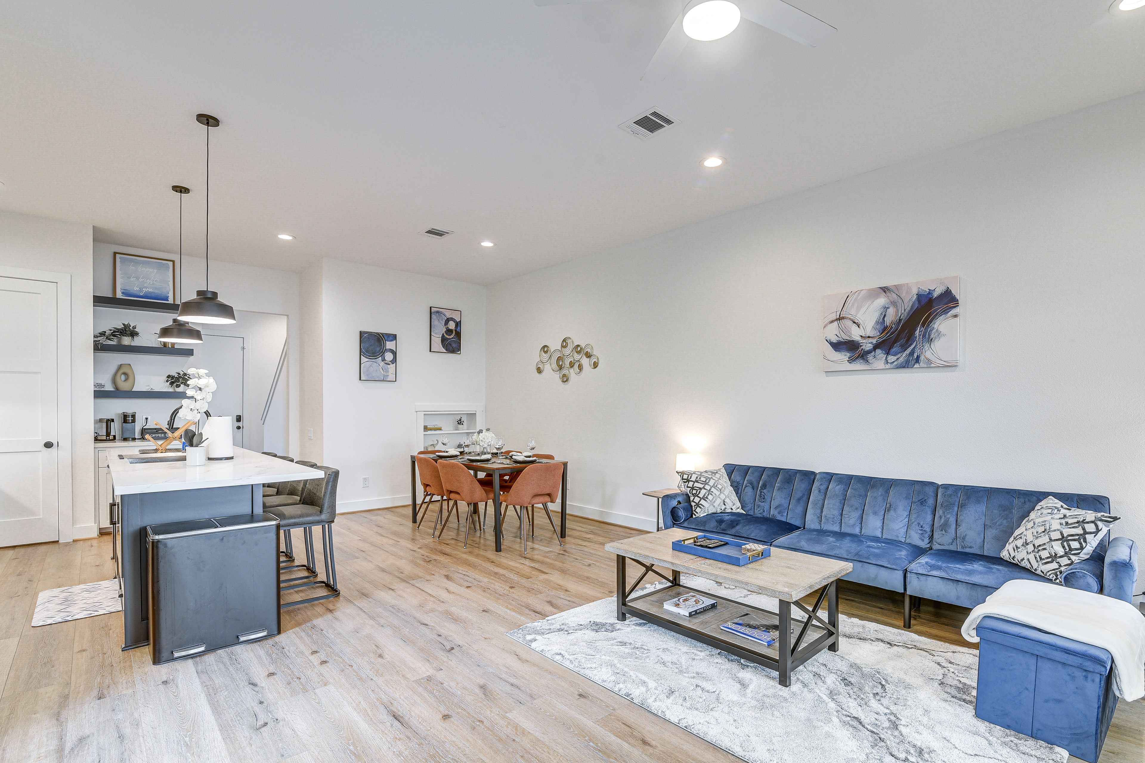 Living Room | 1st Floor | Central A/C & Heat | Free WiFi
