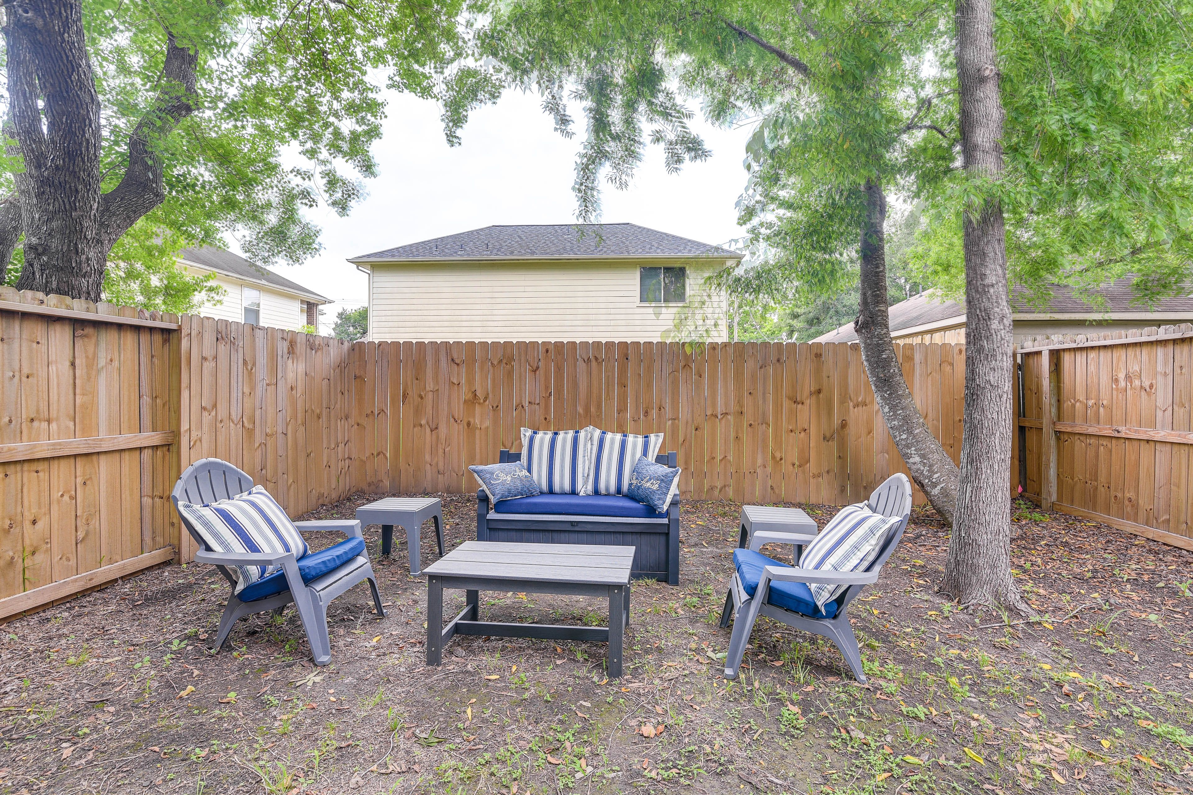 Private Backyard Area