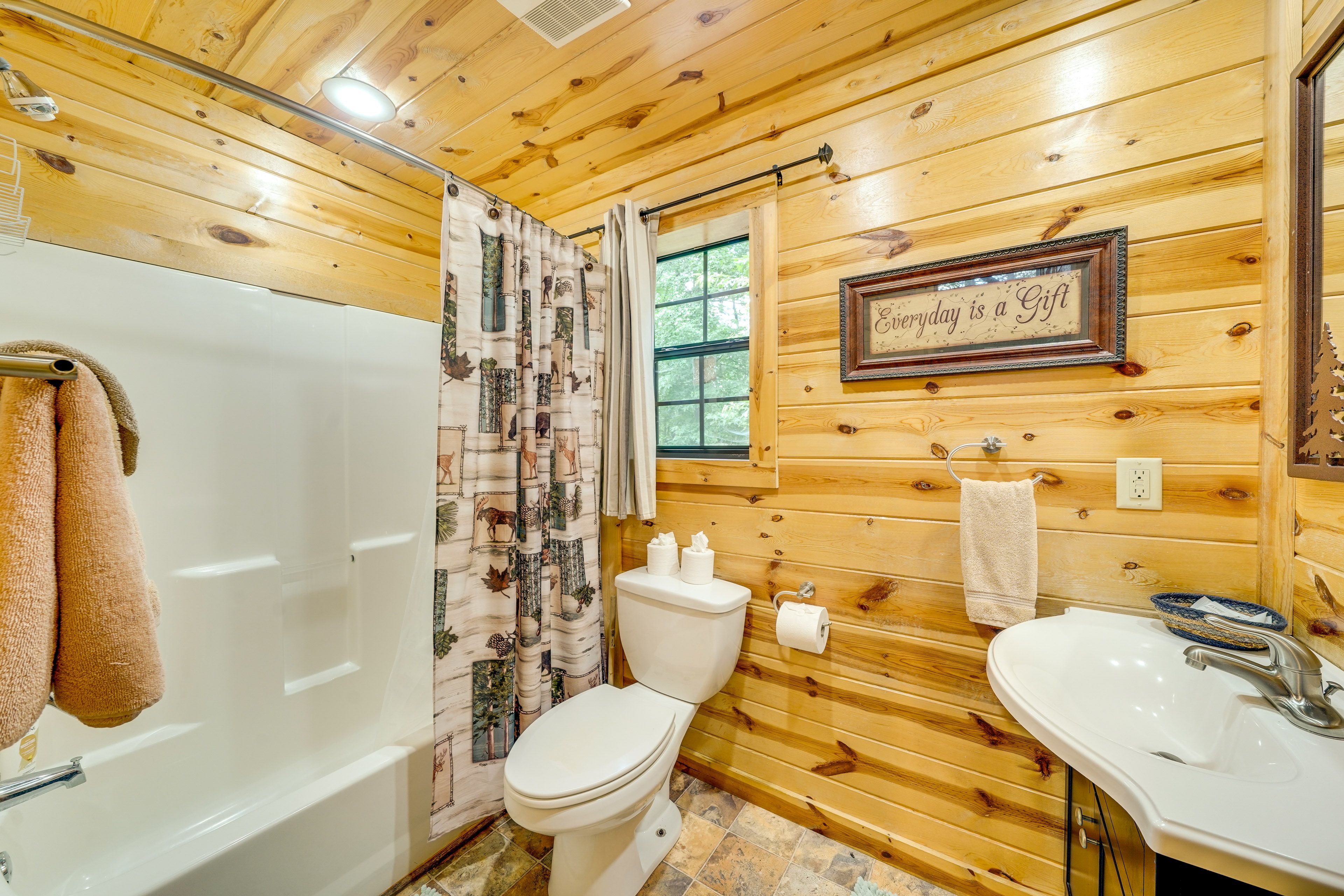 Bathroom | Towels Provided | 1st Floor
