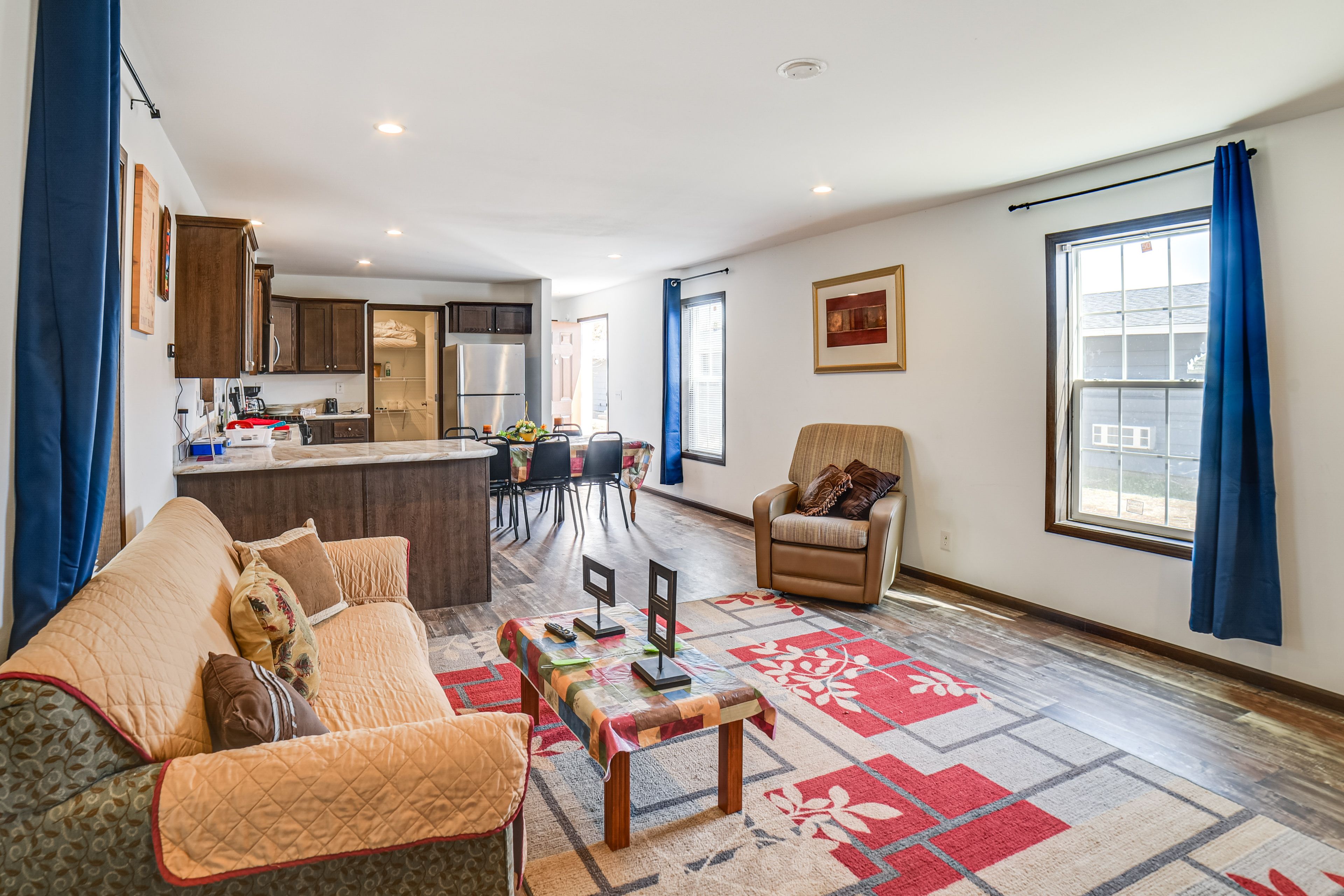 Miller Vacation Rental | 3BR | 2BA | 1,500 Sq Ft | 5 Steps Required