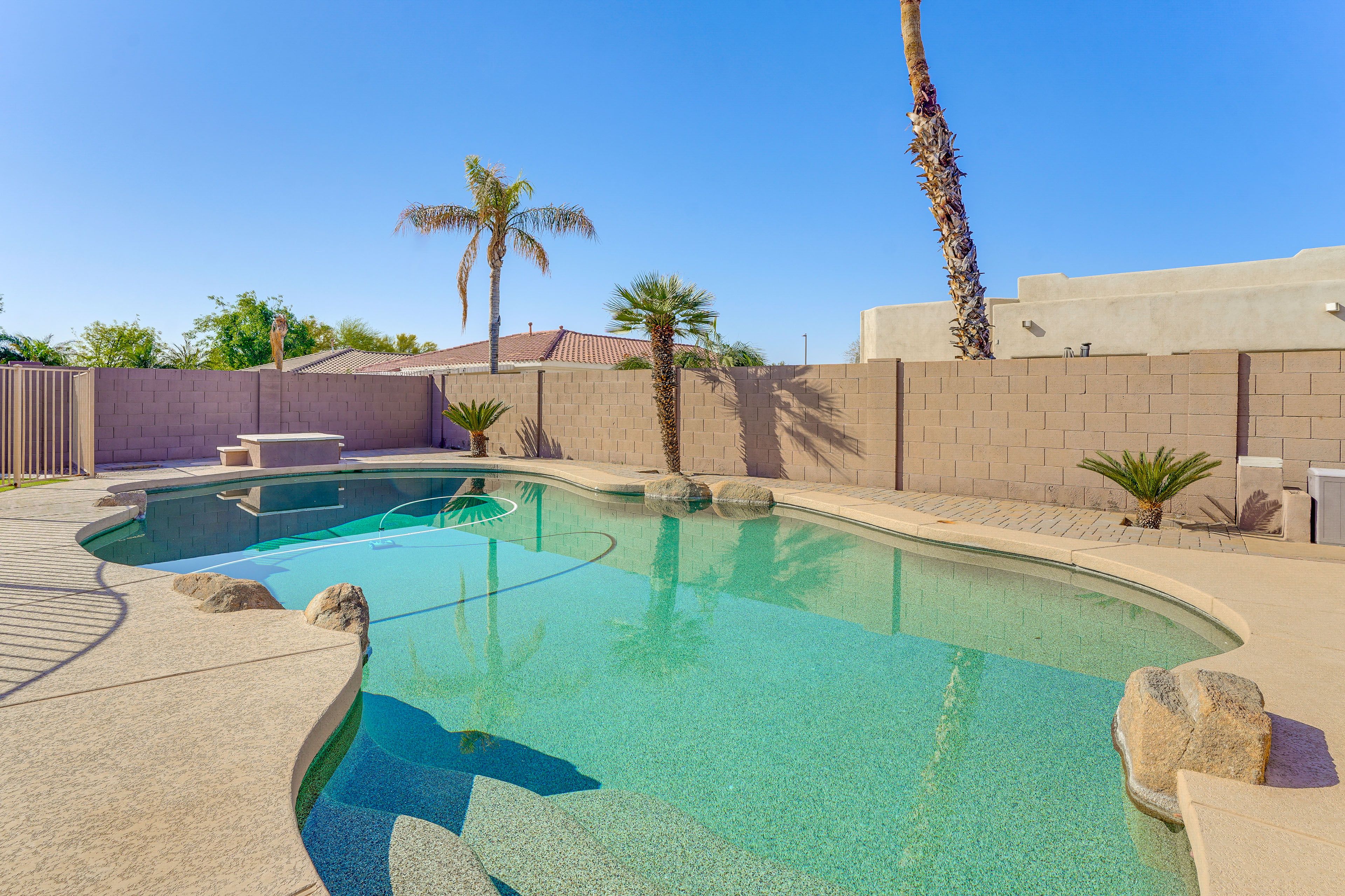 Fenced Pool | Gas Grill | Patio | Single-Story Home