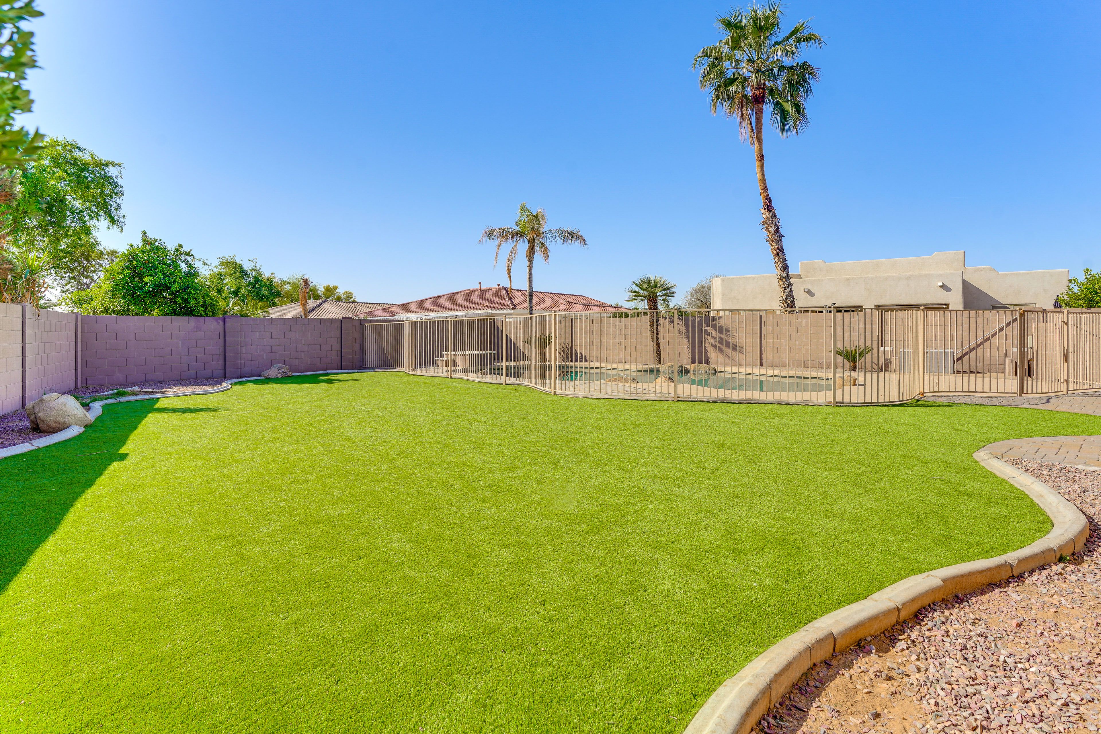 Fenced Yard