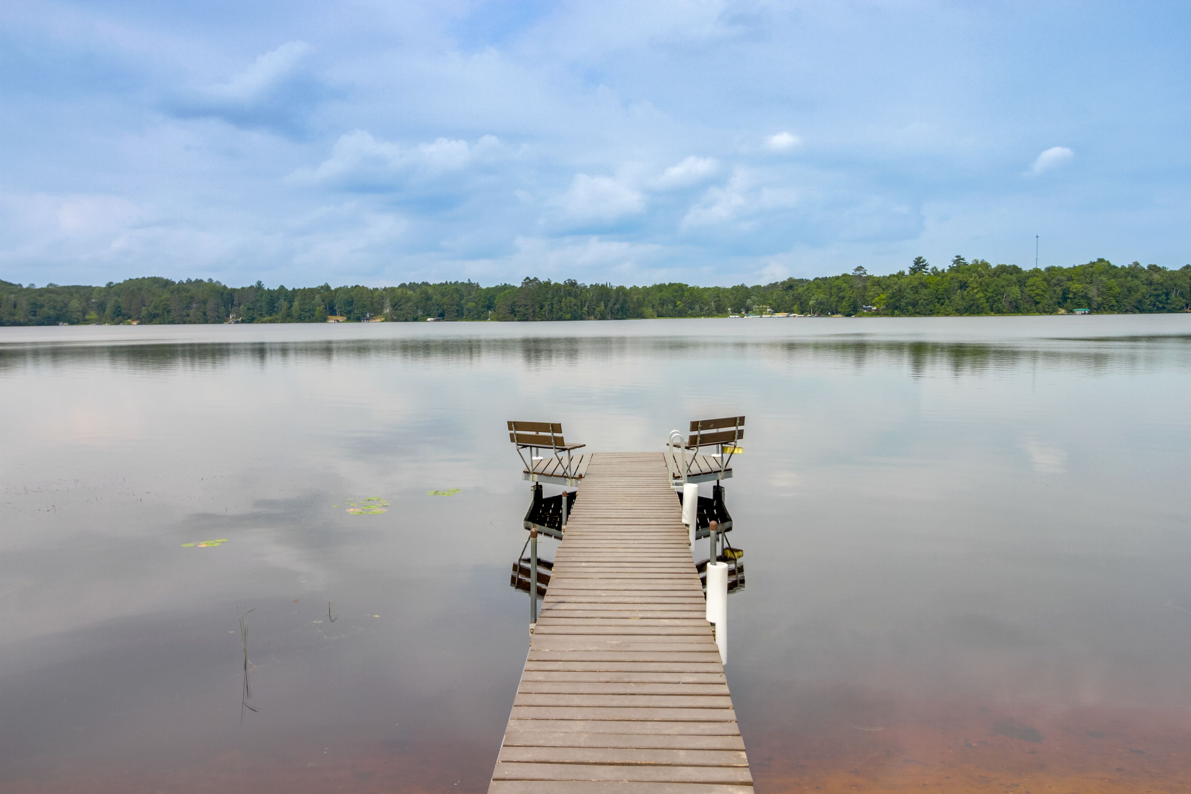 Private Dock | Prairie Lake Access | Kayaks