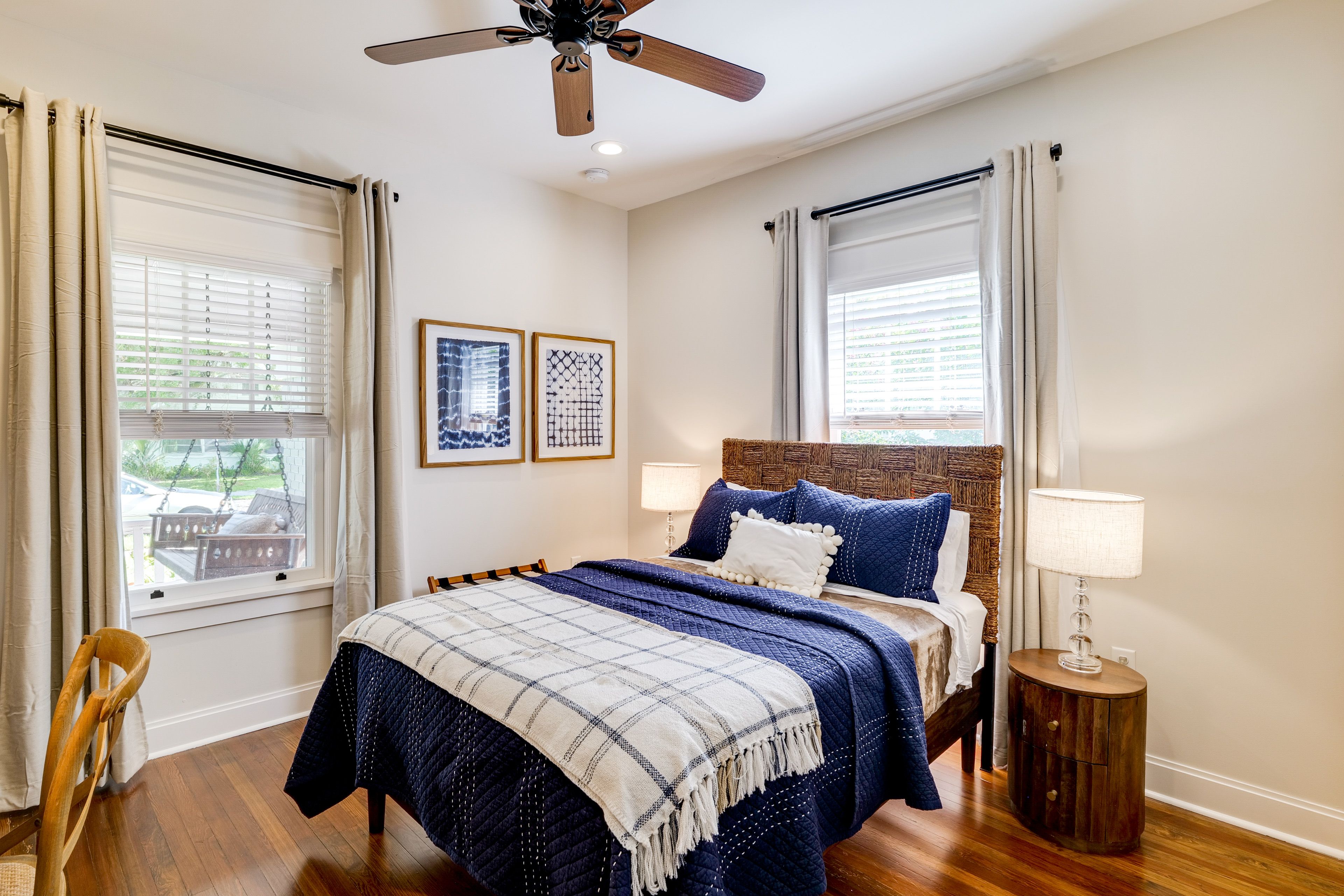 Bedroom 3 | Full Bed | Desk Workspace