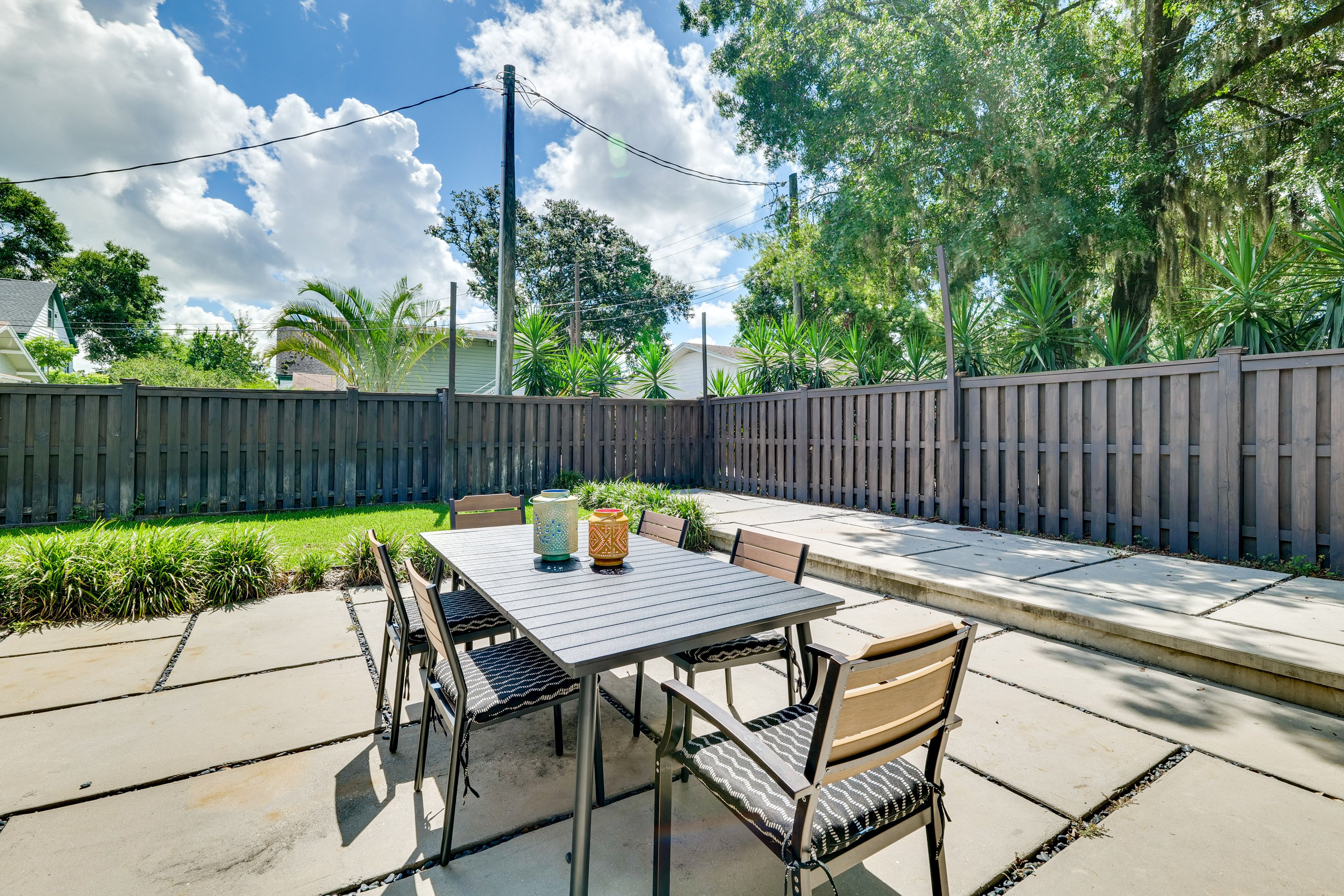 Fenced Backyard