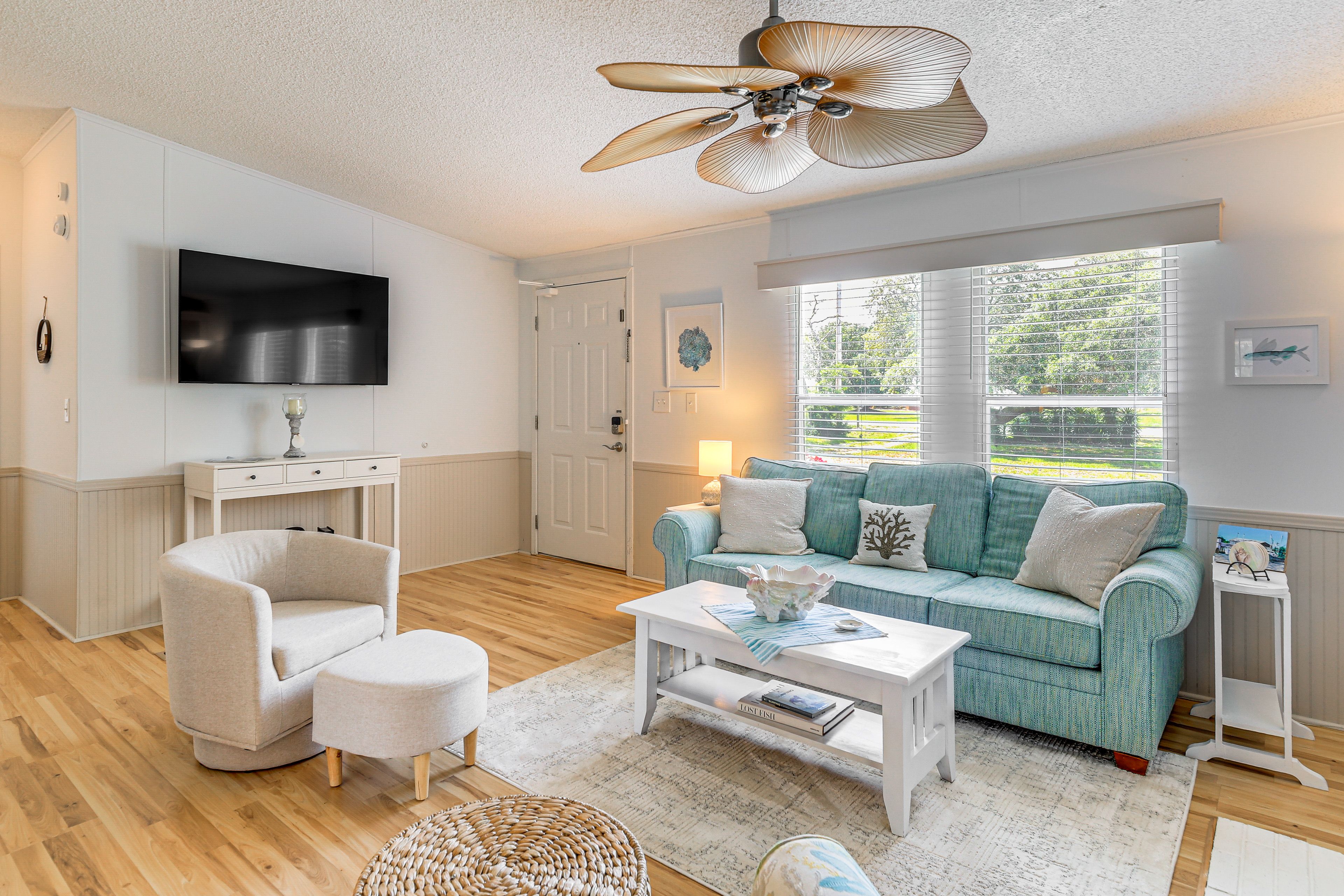 Living Room | Smart TV | Single-Story Home