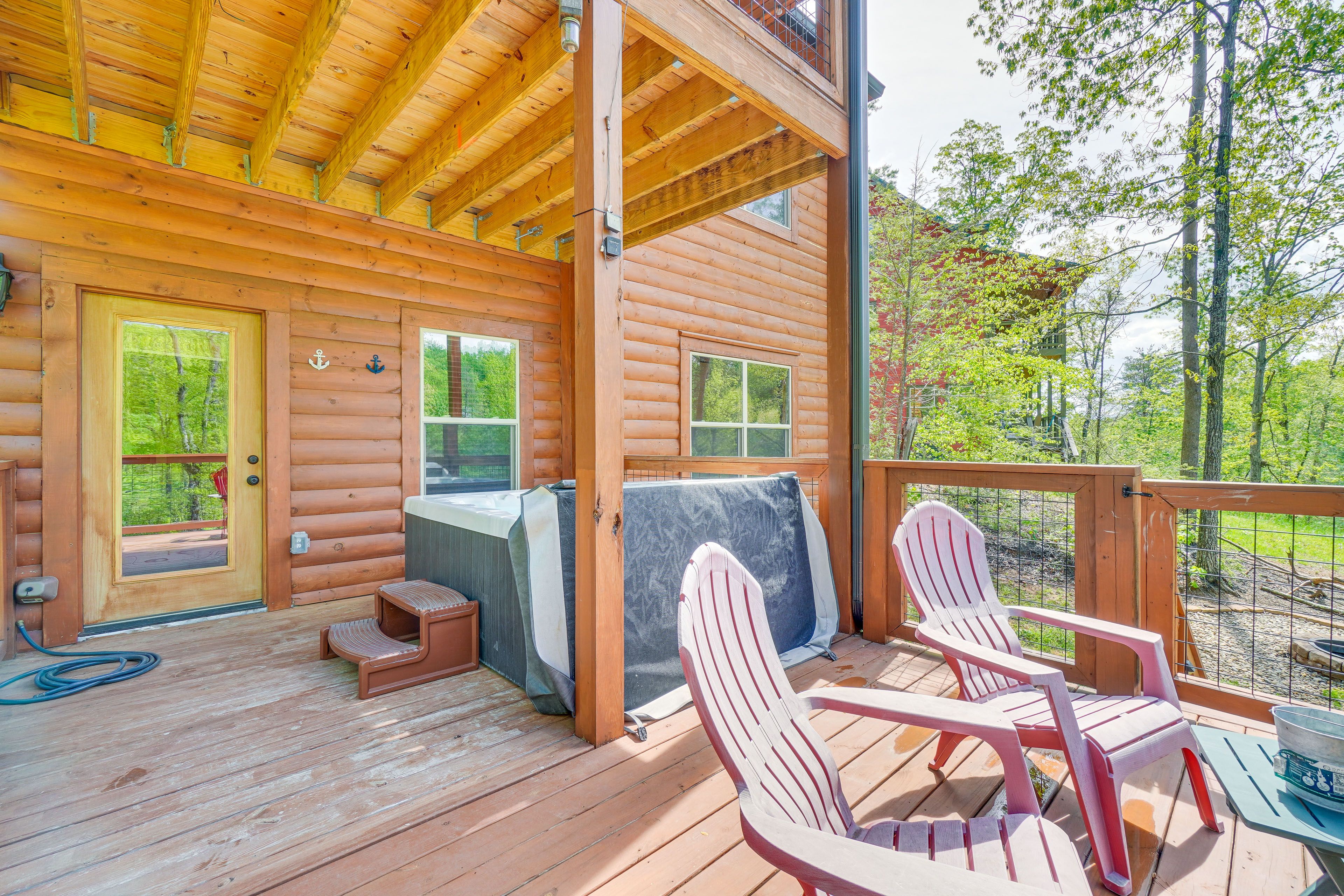 Lower Deck | Hot Tub | Lower Level