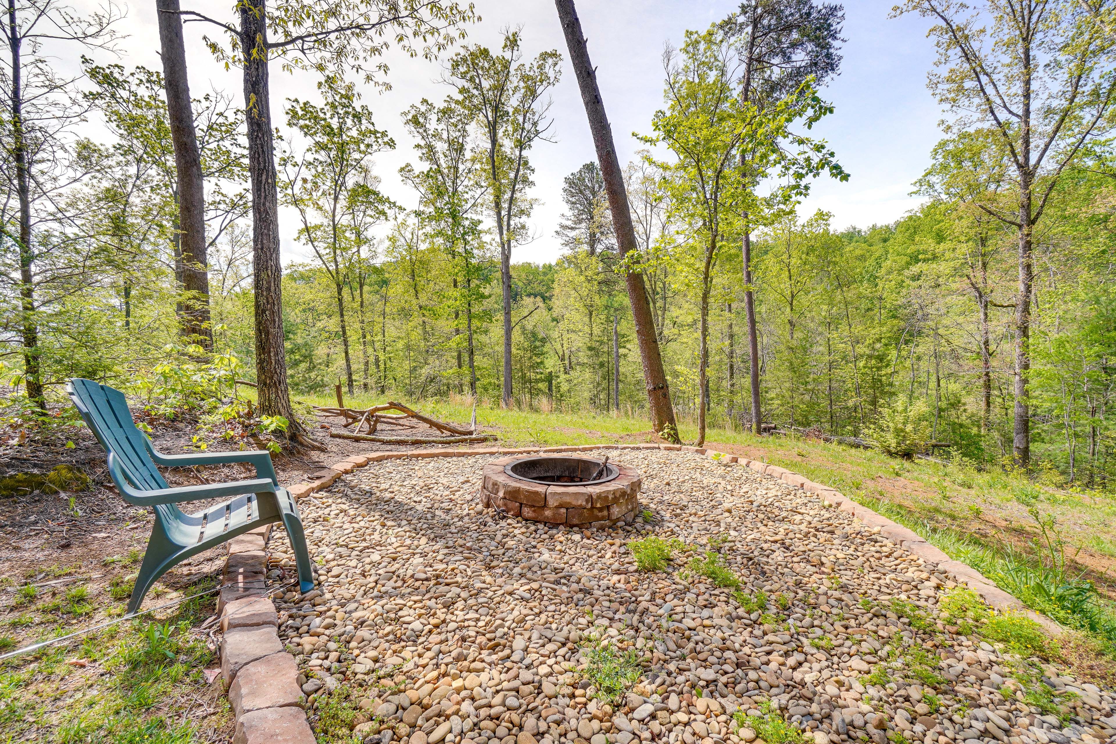 Private Backyard Area | Fire Pit