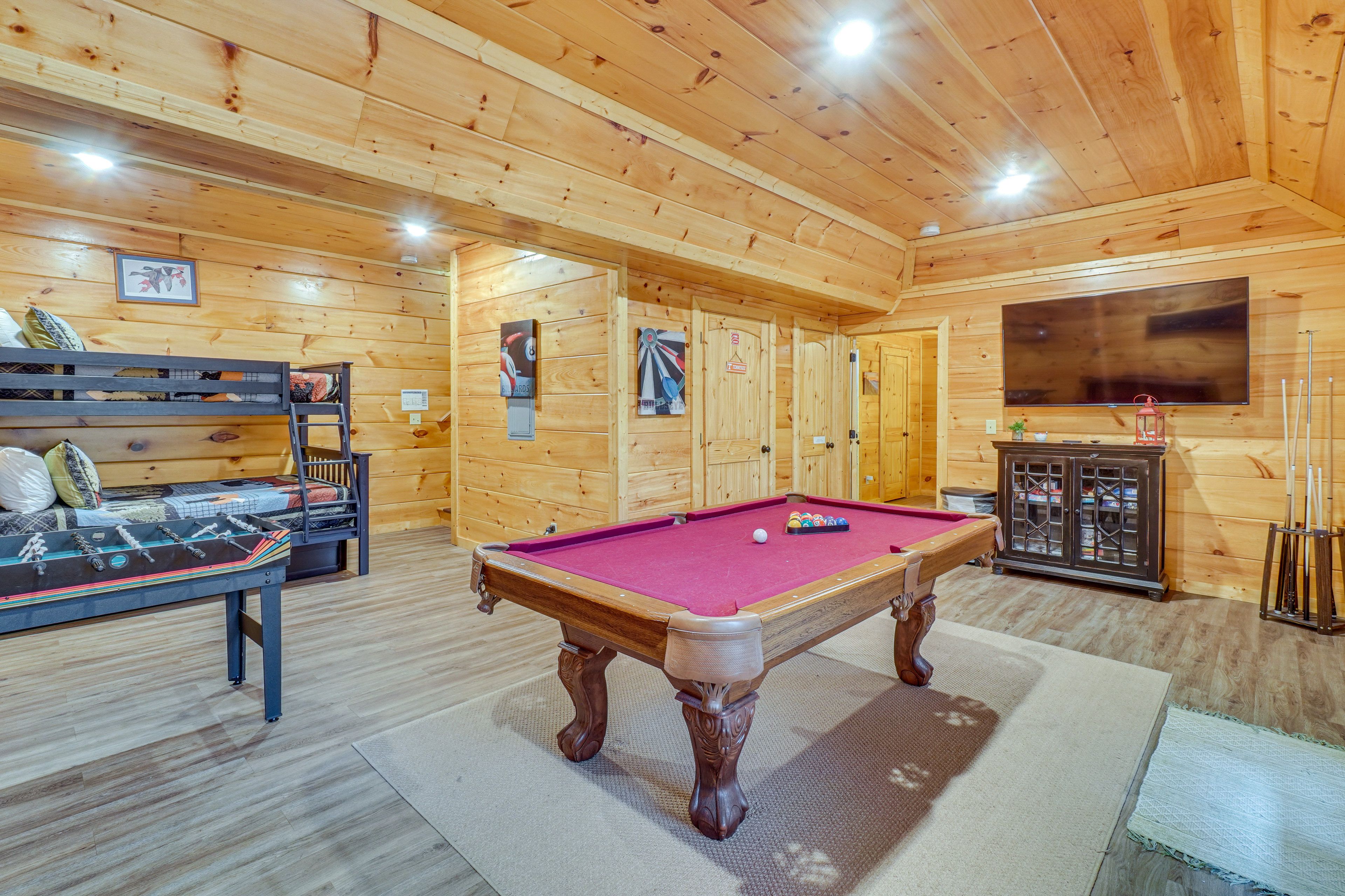 Game Room | Pool Table | Foosball | Board Games