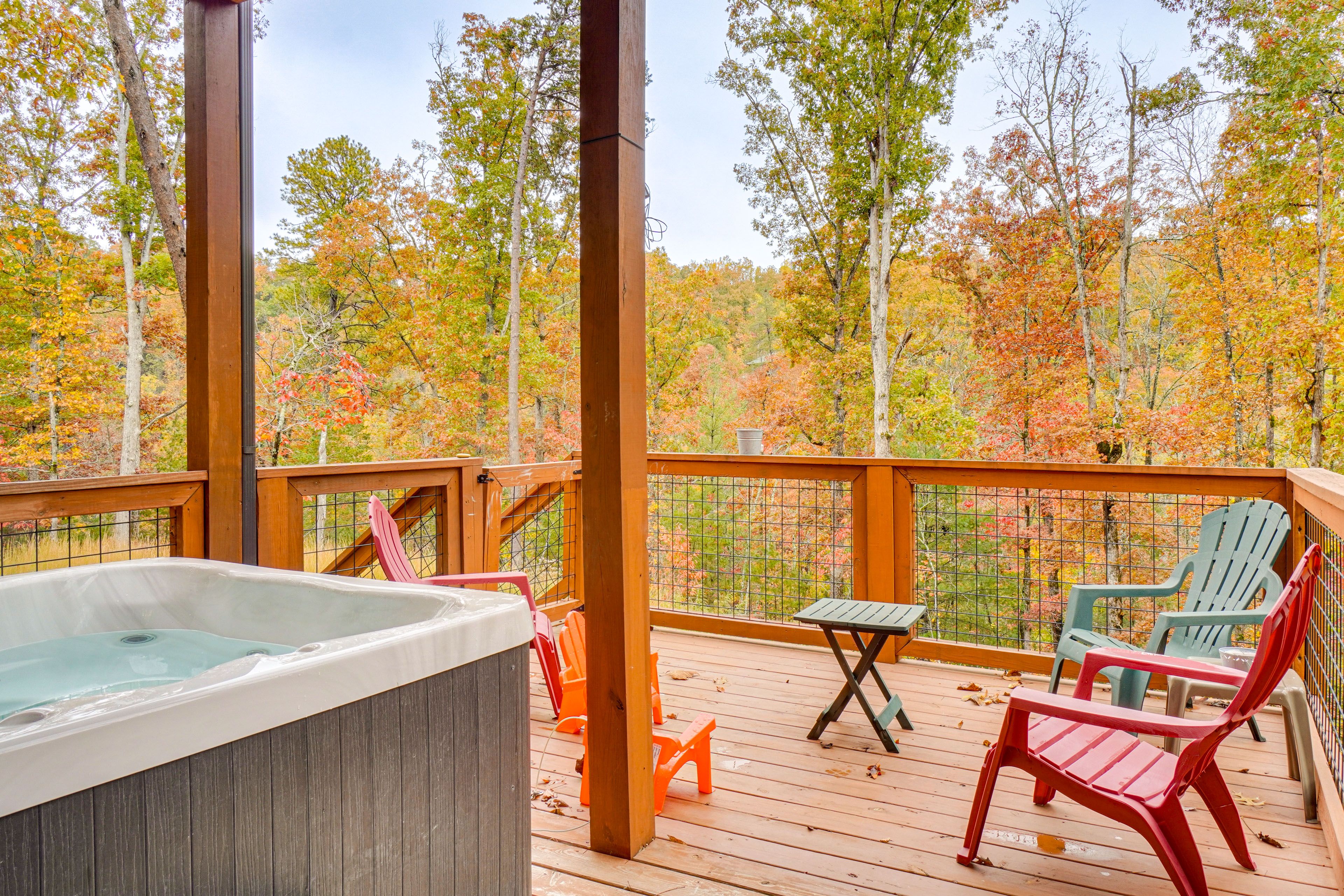 Lower Deck | Hot Tub | Lower Level