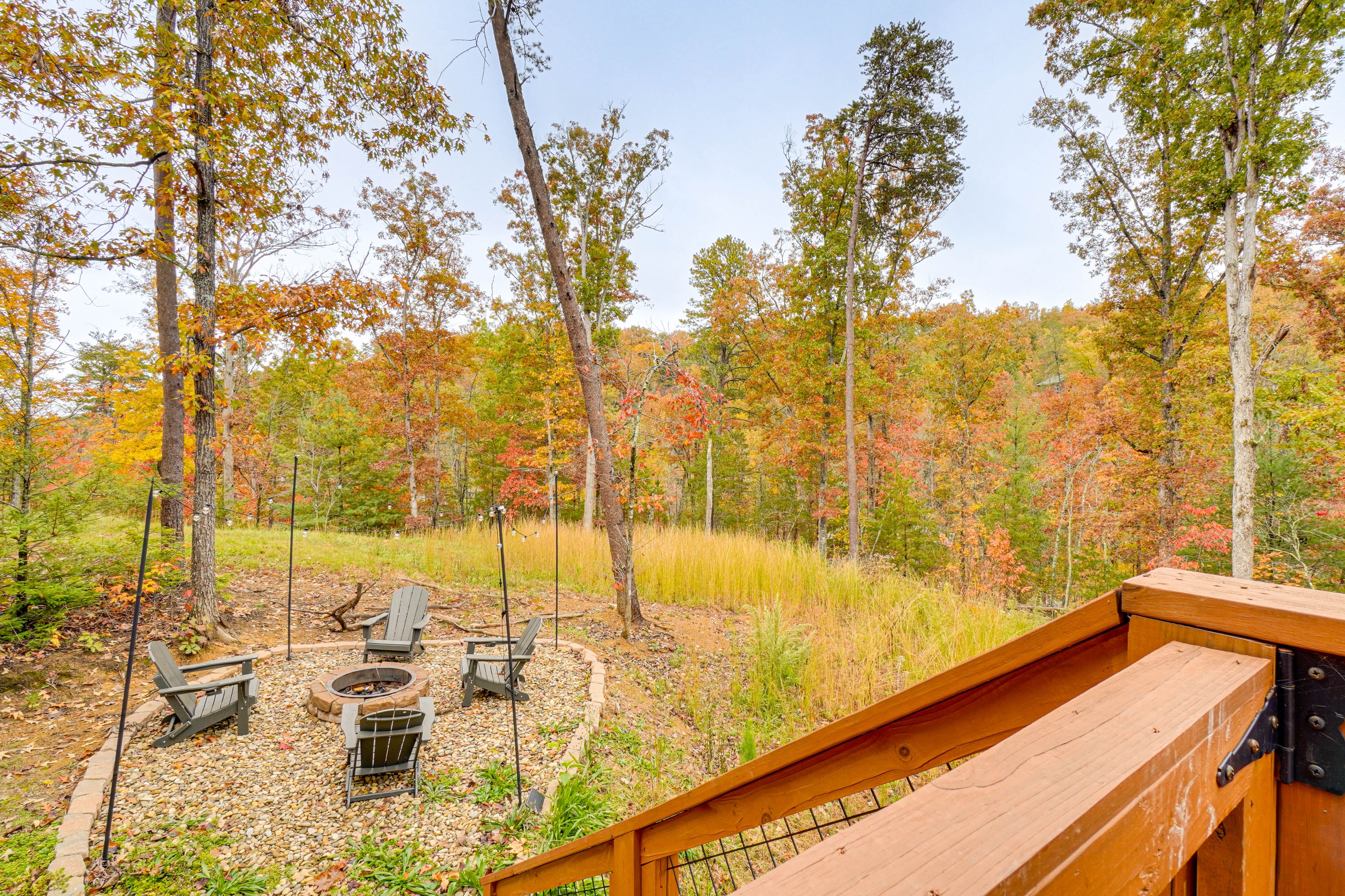 Private Backyard Area | Fire Pit