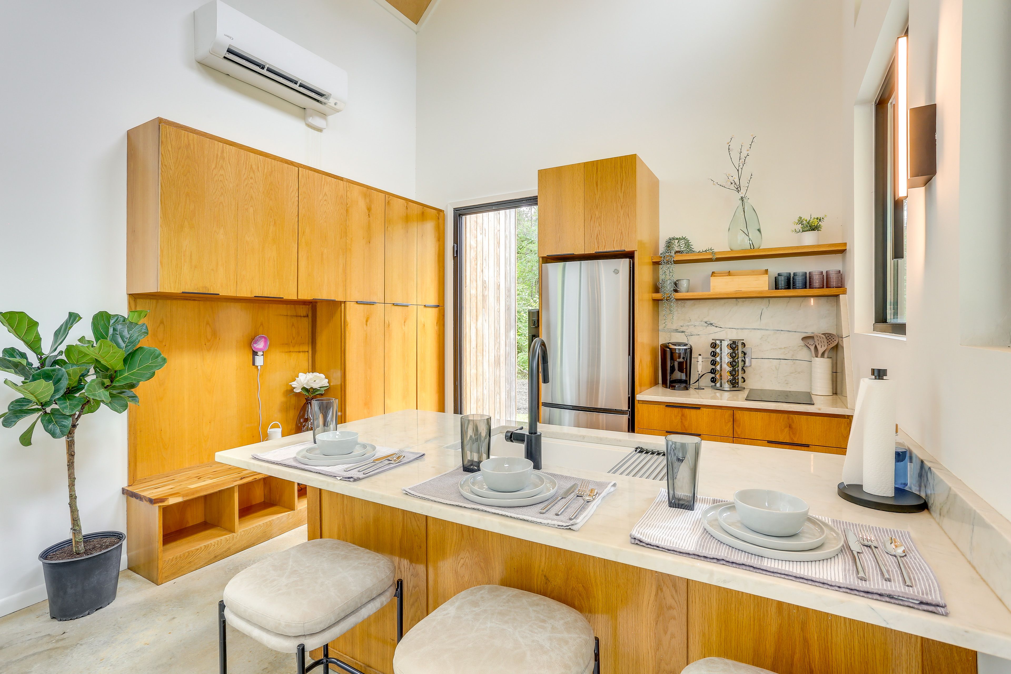 Kitchen | Stovetop | Refrigerator | Cooking Utensils | Spices | 1st Floor