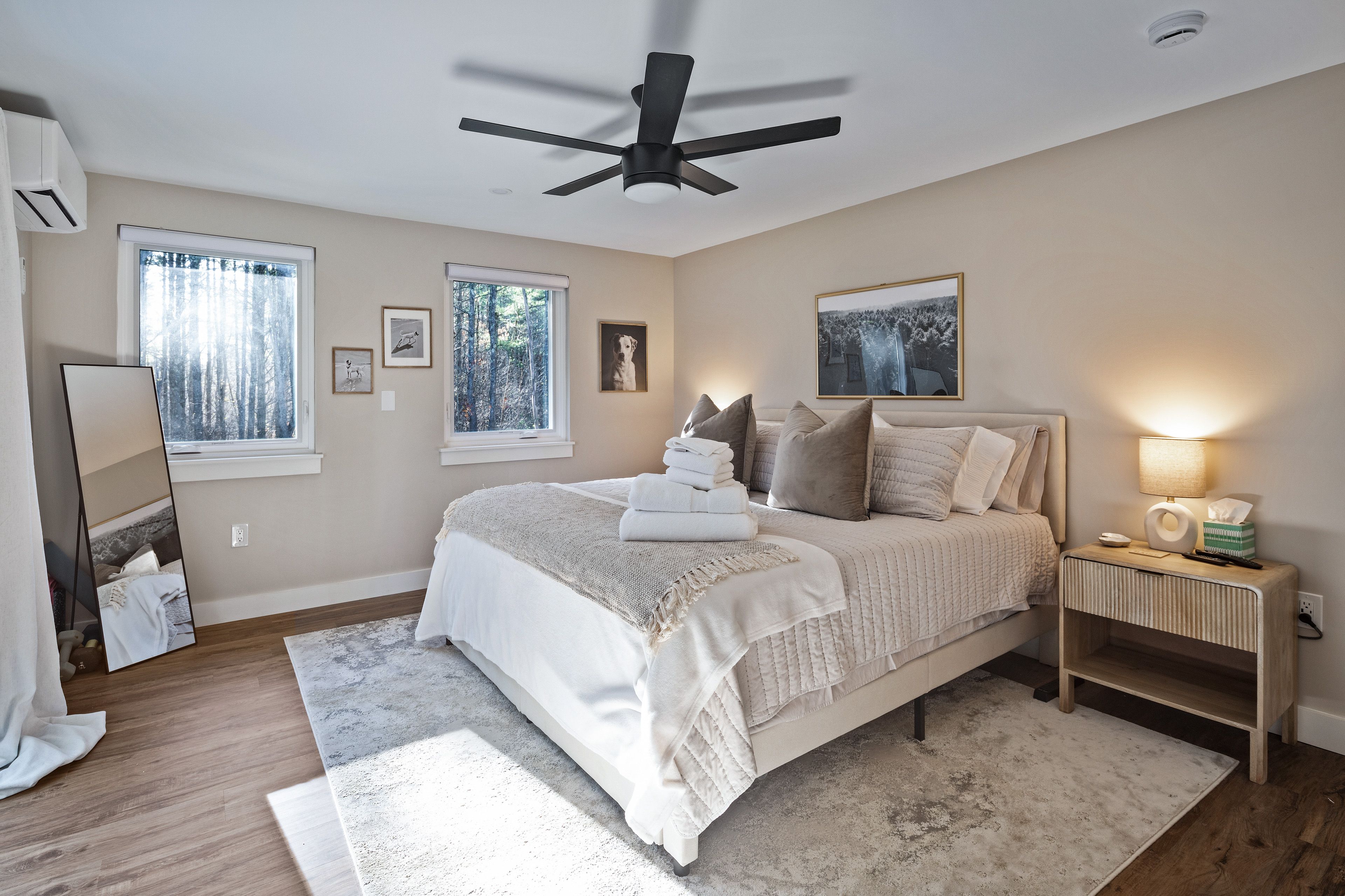 Bedroom 1 | 2nd Floor | King Bed | Linens Provided | Access to Balcony