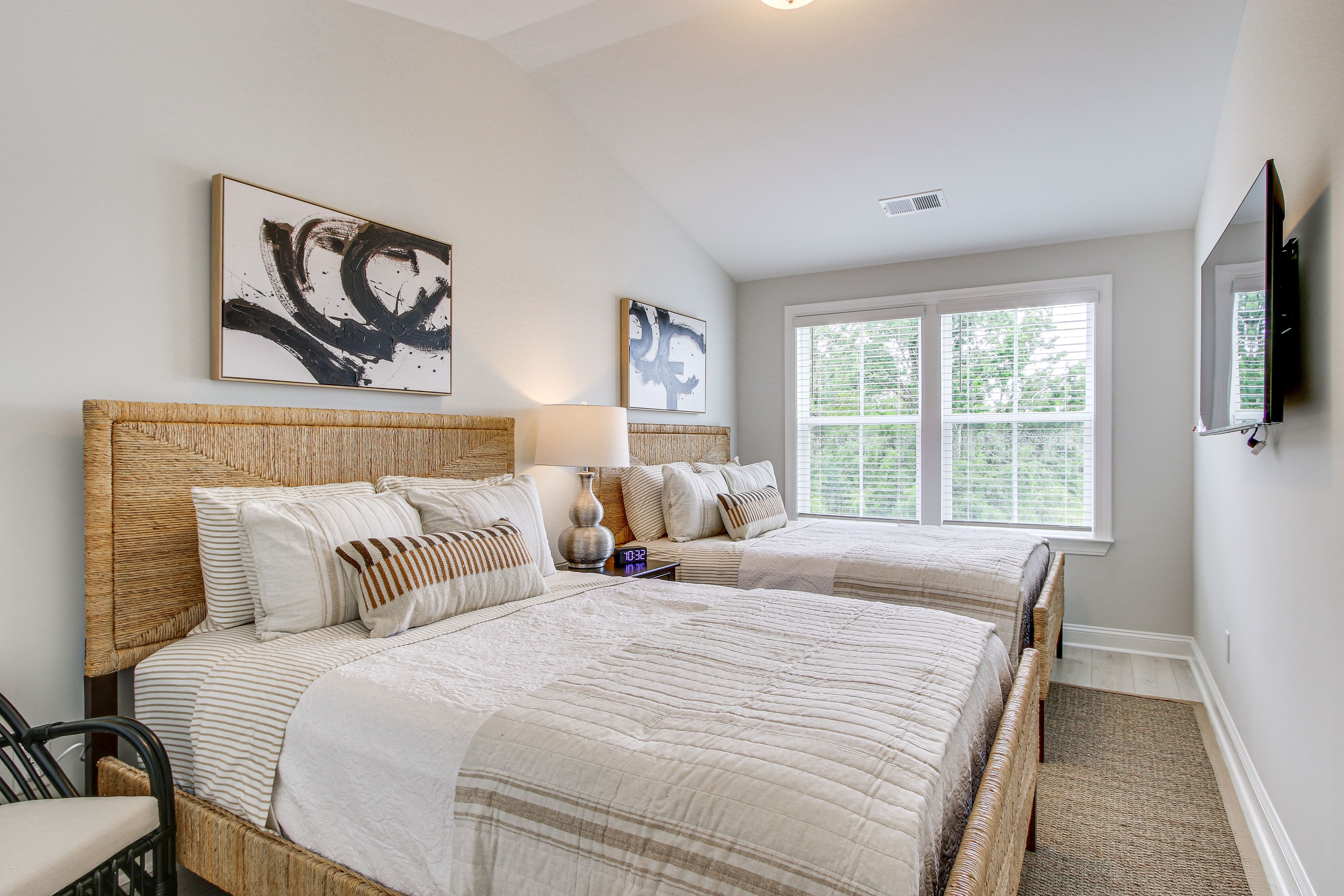 Bedroom 2 | 2 Queen Beds | 2nd Floor | Stairs Required