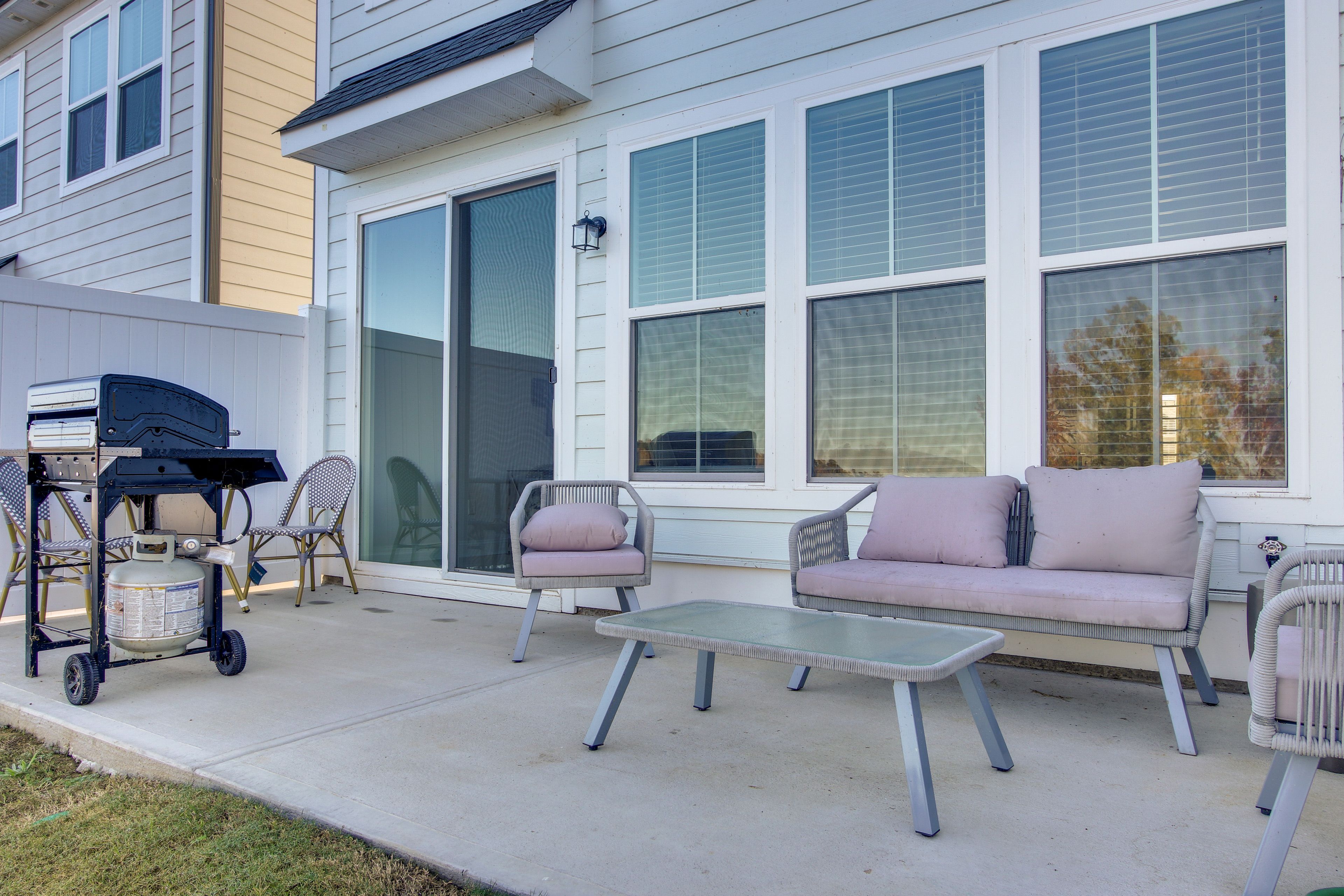 Private Patio | 1st Floor | Access via Living Room