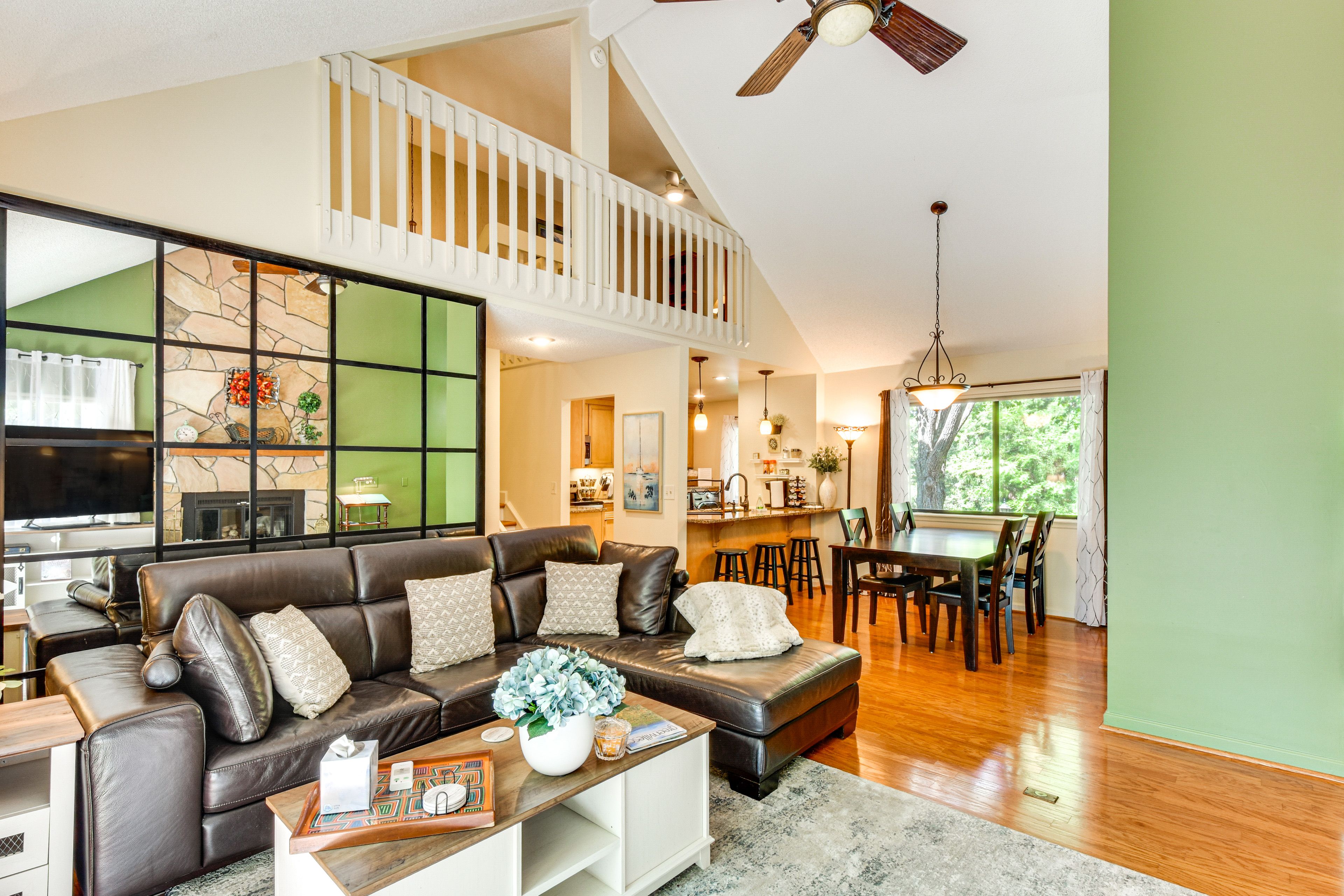 Living Room | 1st Floor | Central A/C & Heat | Free WiFi