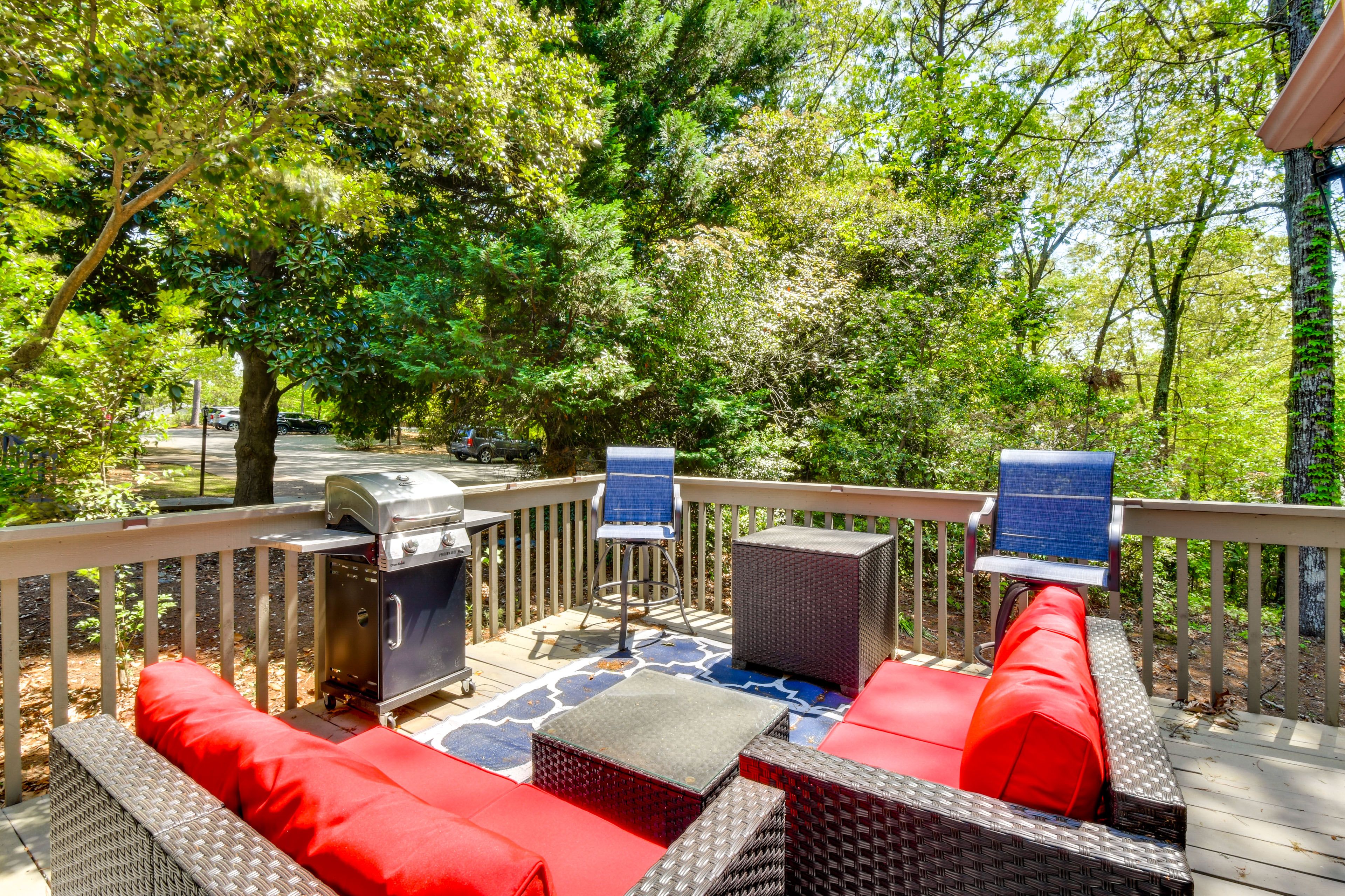 Deck | Scenic Wooded Views