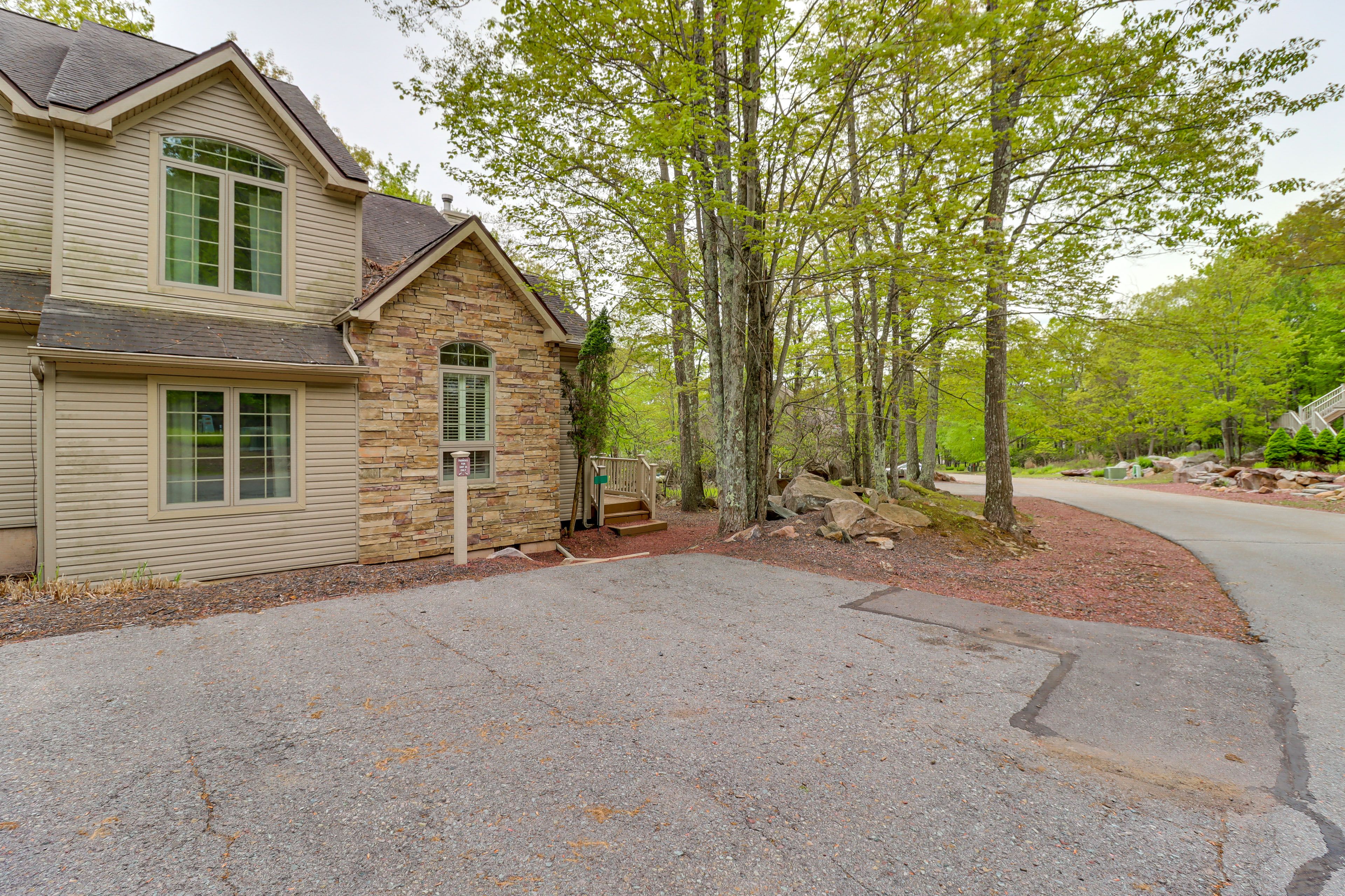 Property Exterior | Driveway Parking (3 Vehicles)