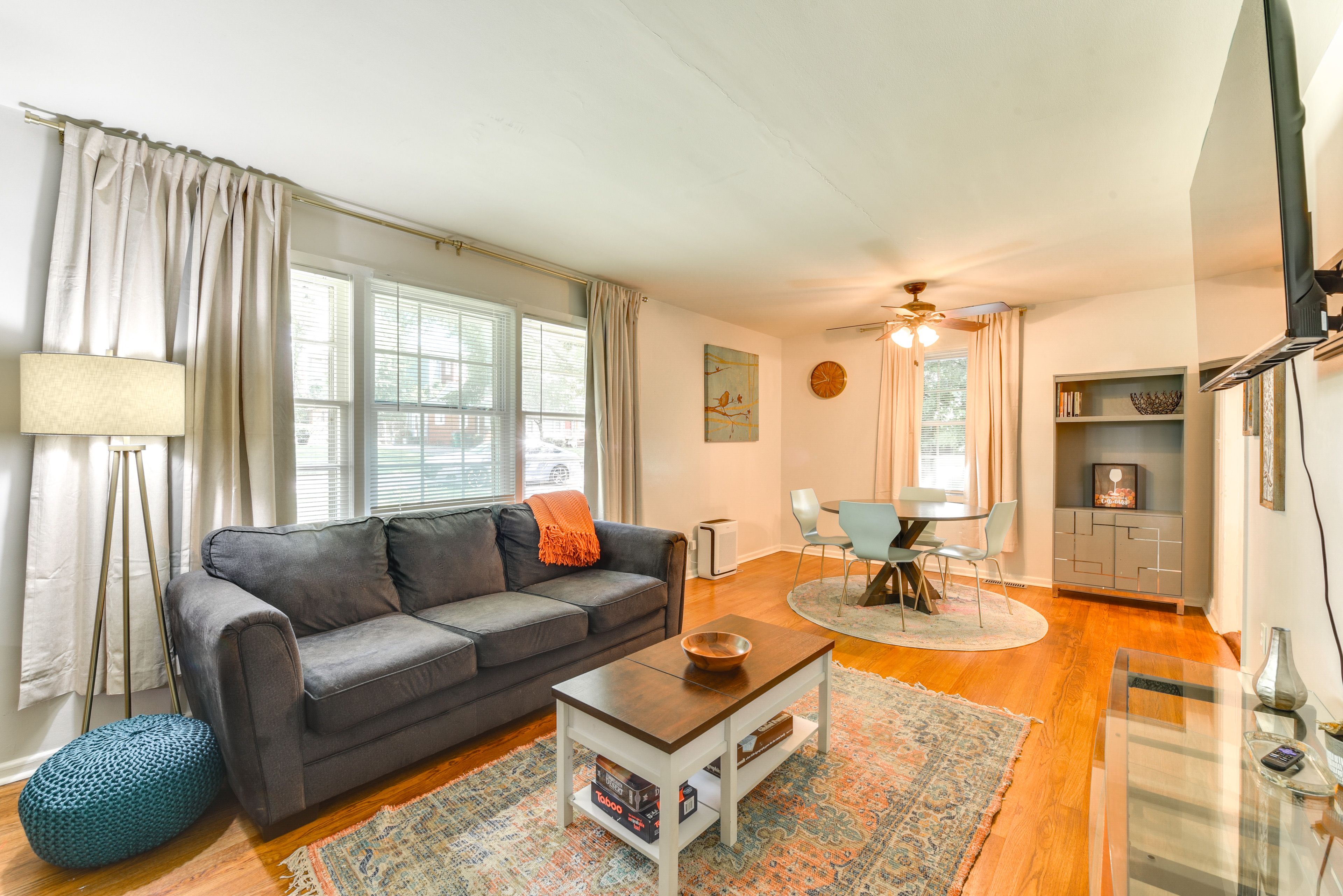 Charlotte Vacation Rental | 3BR | 2BA | 1,250 Sq Ft | 3 Steps Required