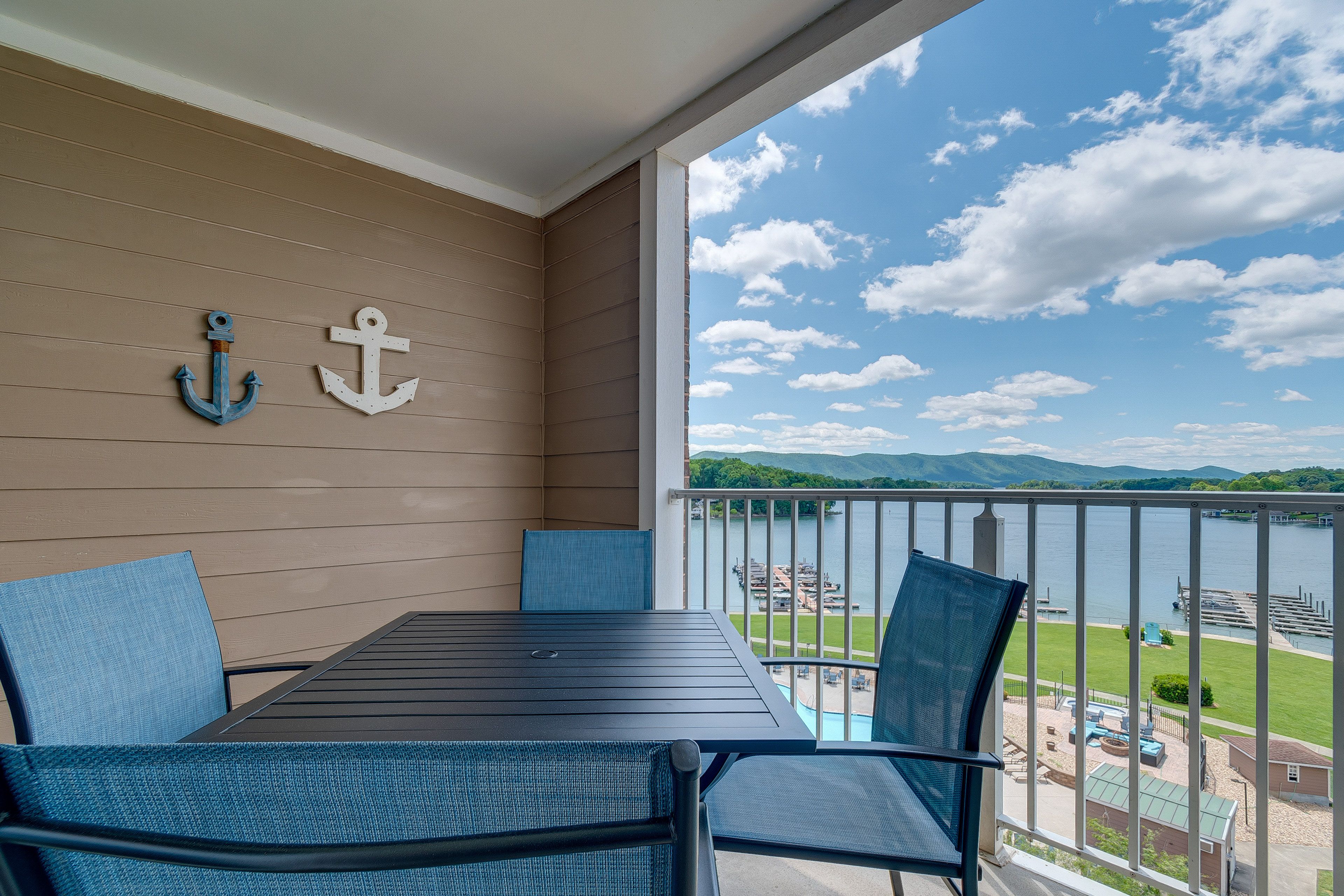 Private Balcony | Lake & Mountain Views