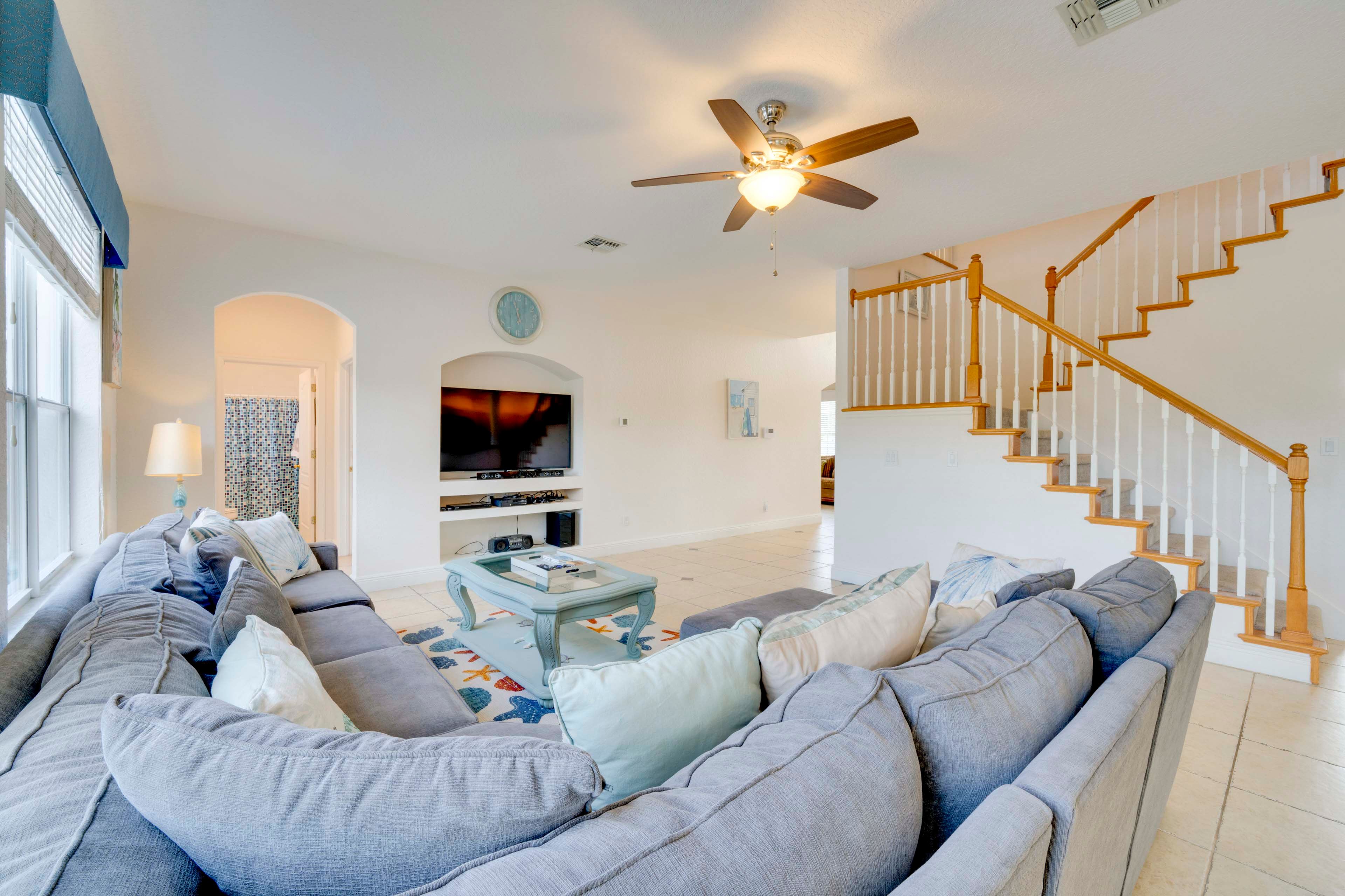 Living Room | 1st Floor | Flat-Screen TV